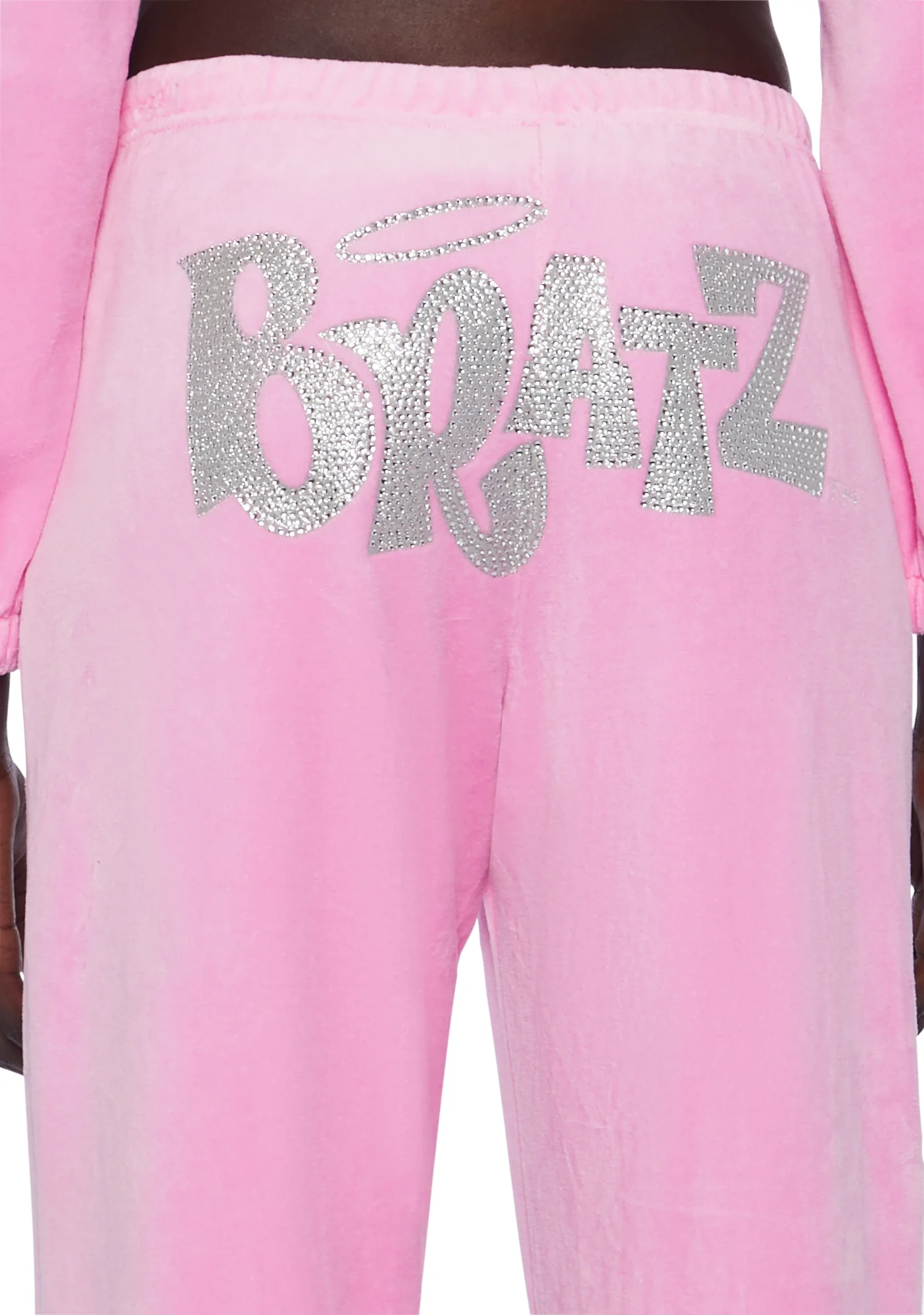 Keep It Glossy Velour Sweatpants - Image 5