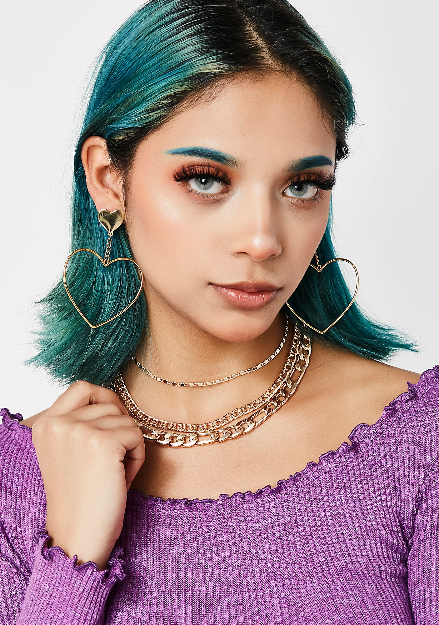 Keep Me Chained Layered Necklace - Image 3