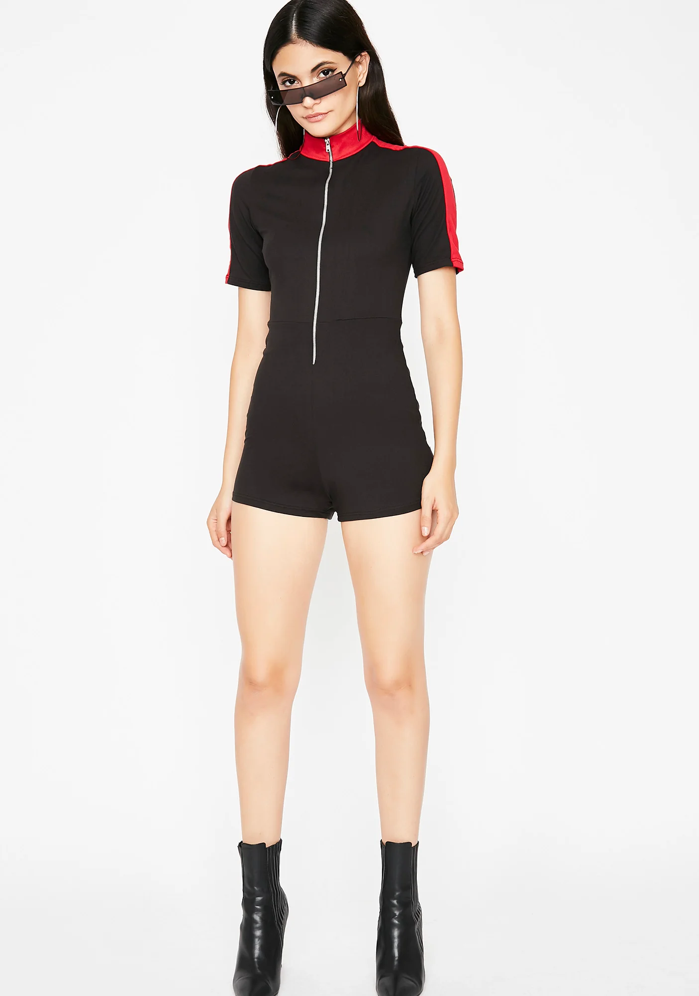 Keep Ya Guessin' Romper - Image 3
