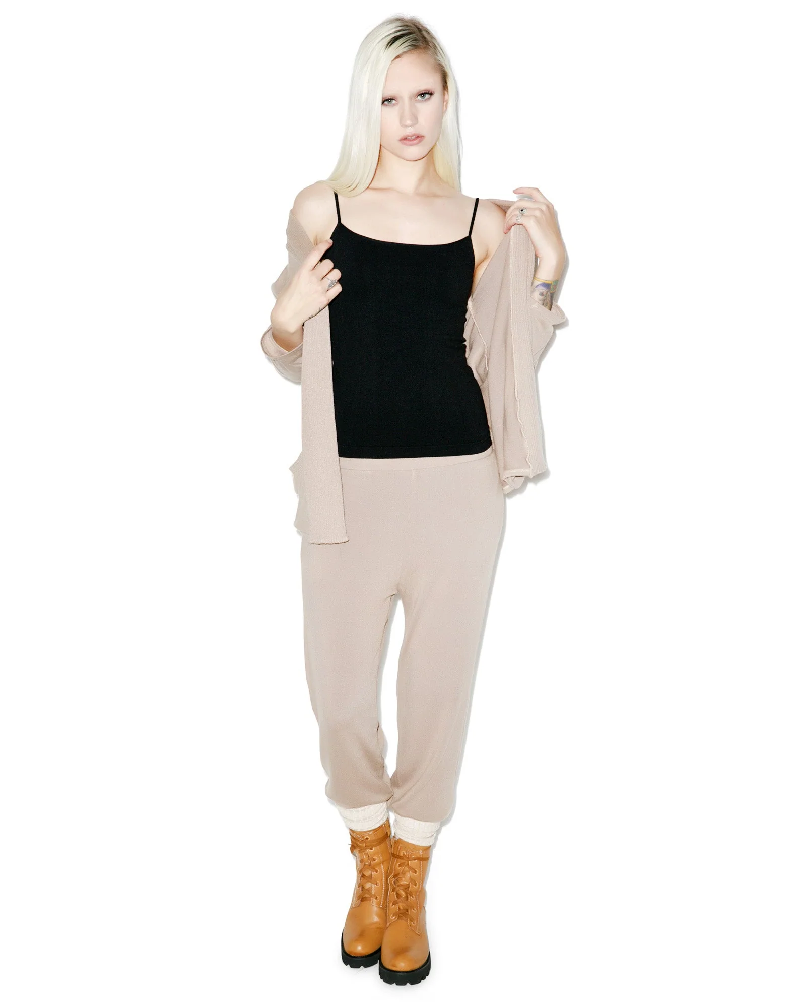 Keepin' It Real Cami - Light Brown - Image 4