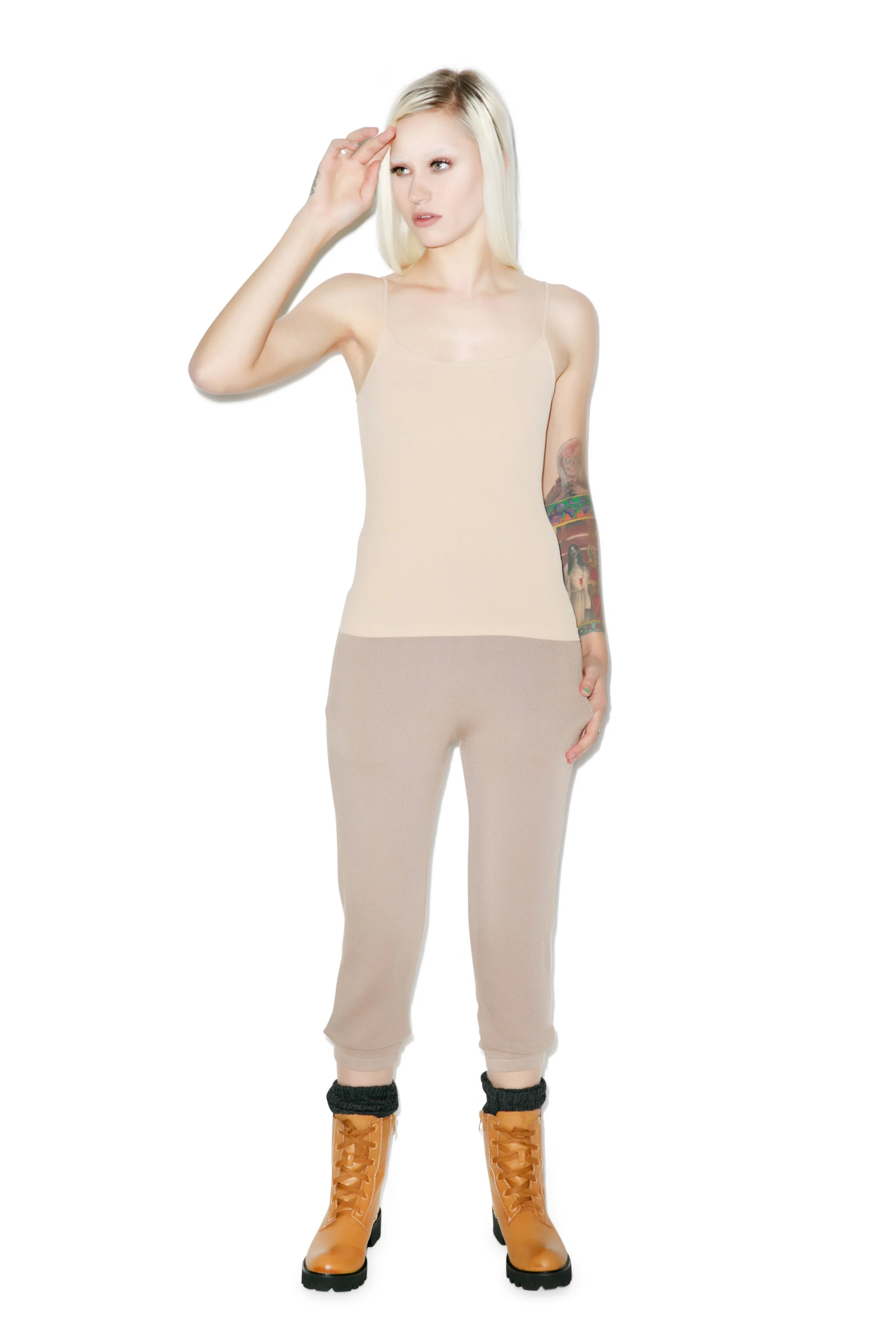 Keepin' It Real Cami - Light Brown - Image 7