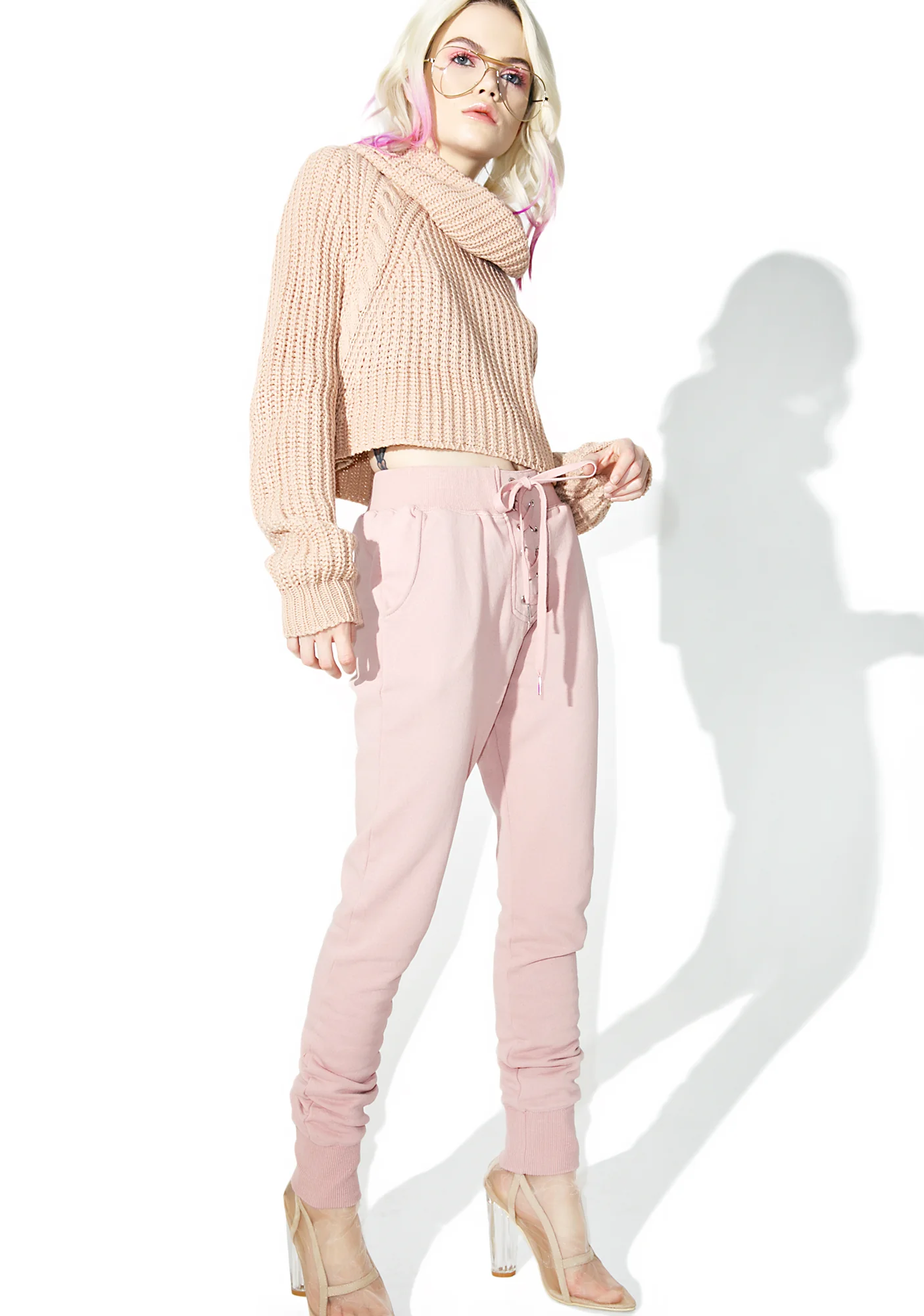 Kick Back Lace-Up Sweatpants - Image 5