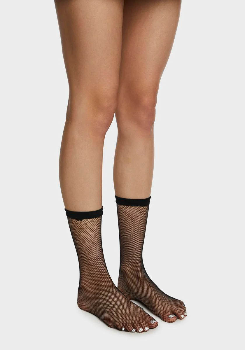 Kick Da Bucket Fishnet Socks - Image 3
