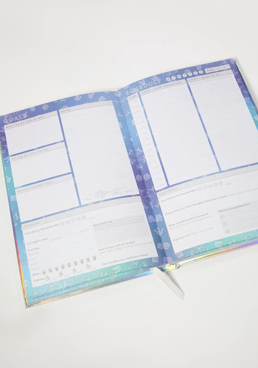 Kick Today In The Butt Holographic Planner - Image 2