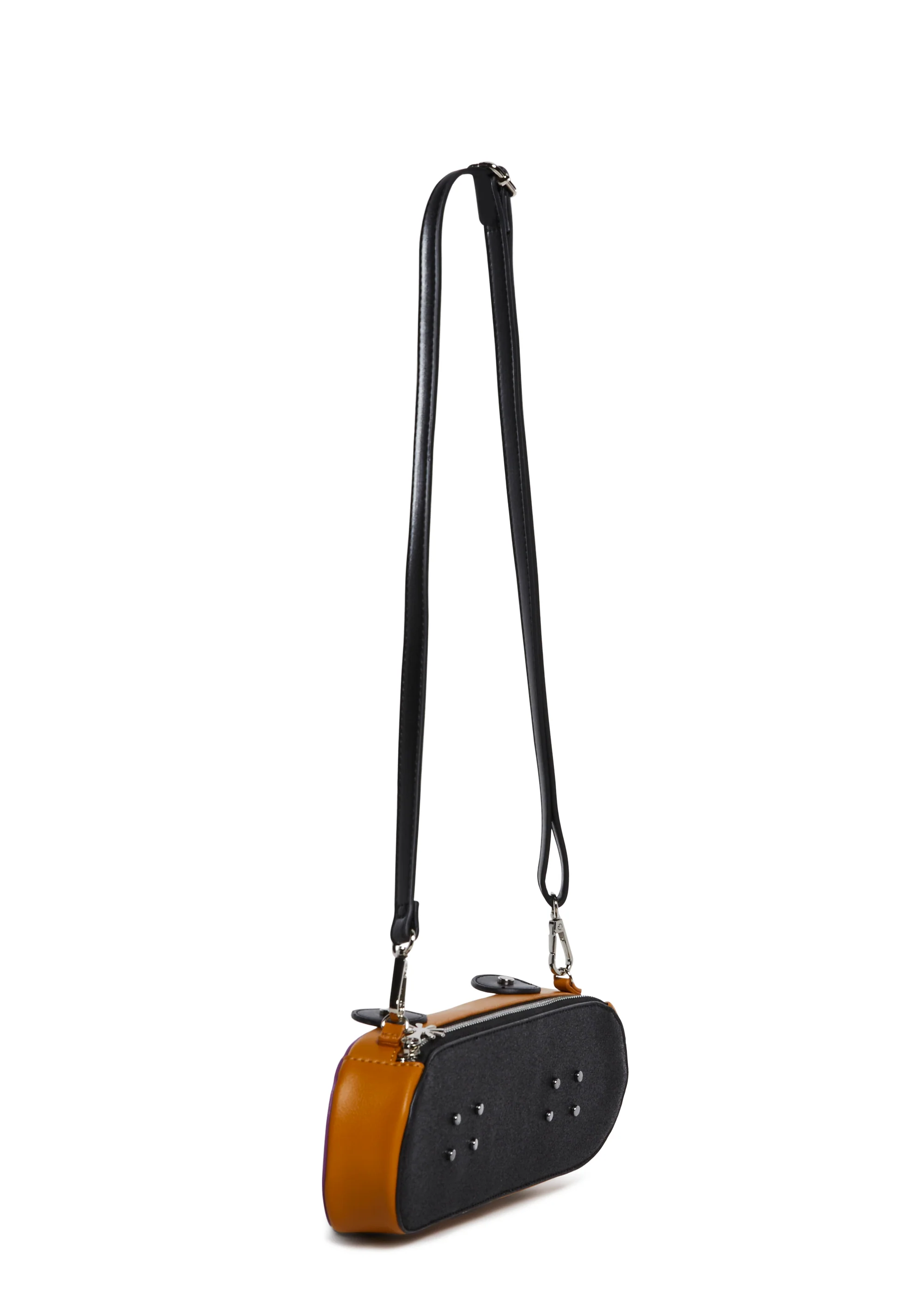 Kickflip Skateboard Crossbody Bag - Purple - Image 4