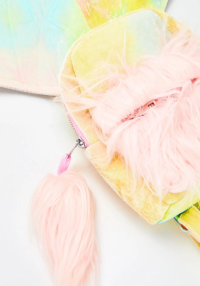 Kids Part Time Unicorn Hooded Backpack - Image 4