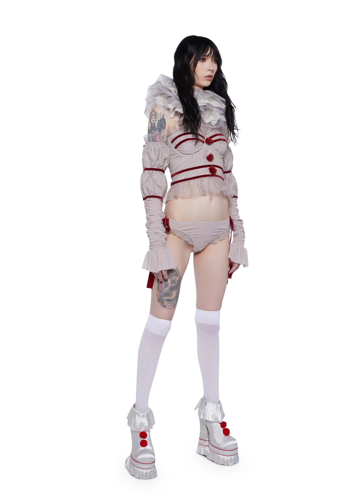 Killer Clown Costume Set - Image 2