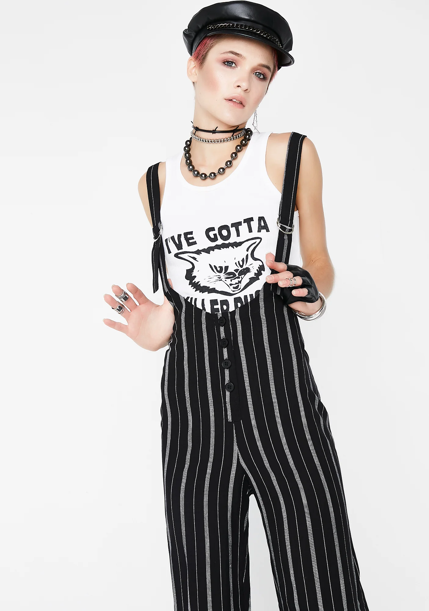 Killer Instincts Striped Jumpsuit - Image 2