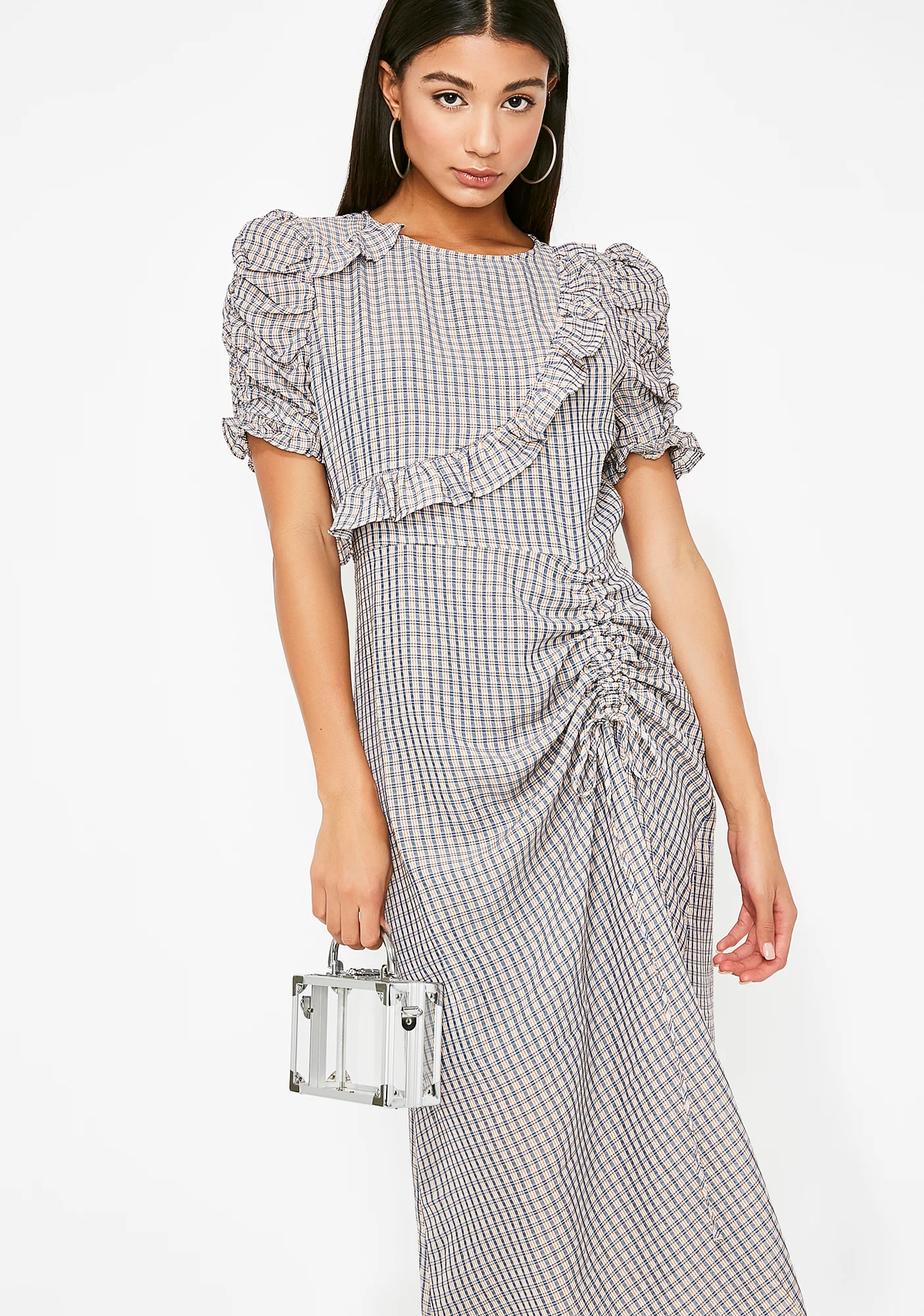 Kindness Killer Plaid Dress - Image 2