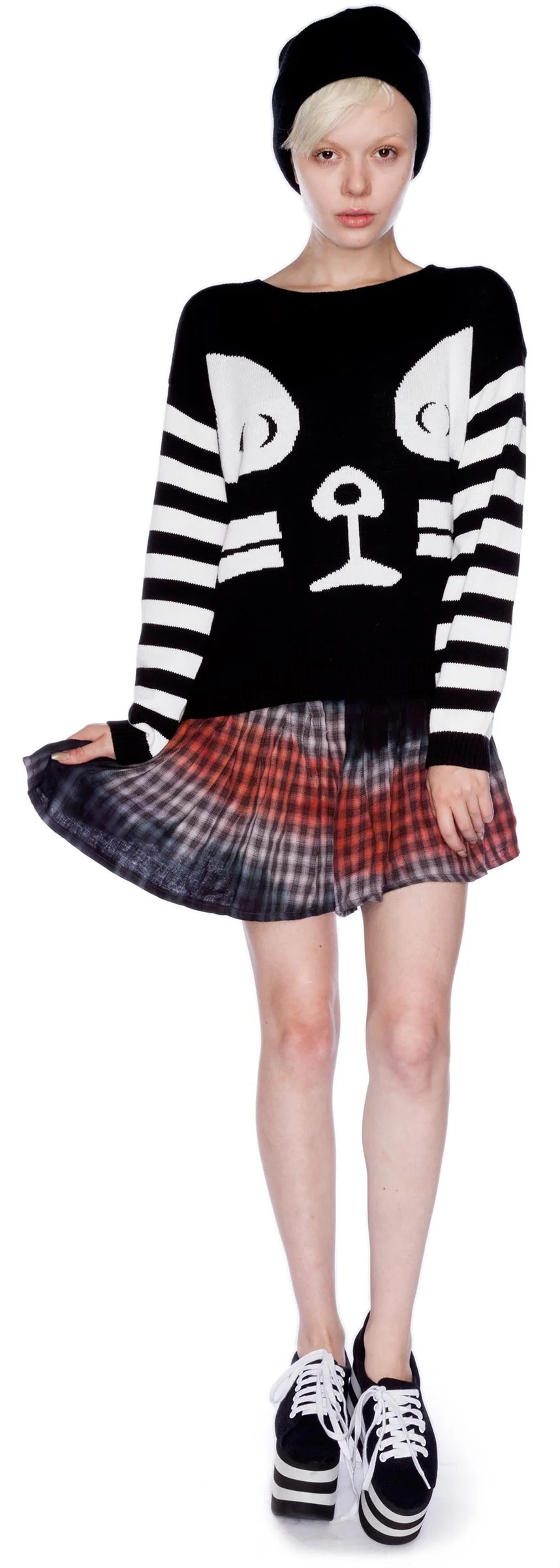Kissy Face Knit Jumper - Image 3