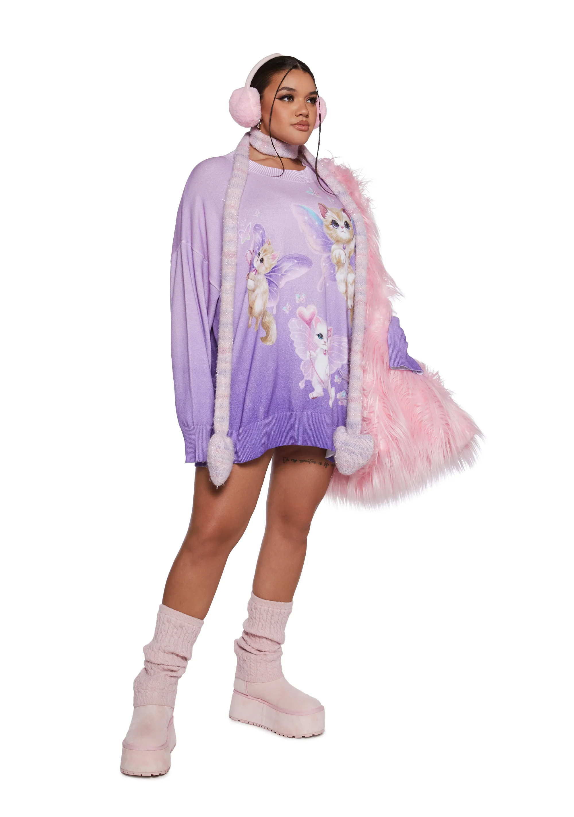 Kitty Fairyland Knit Sweater - Image 8