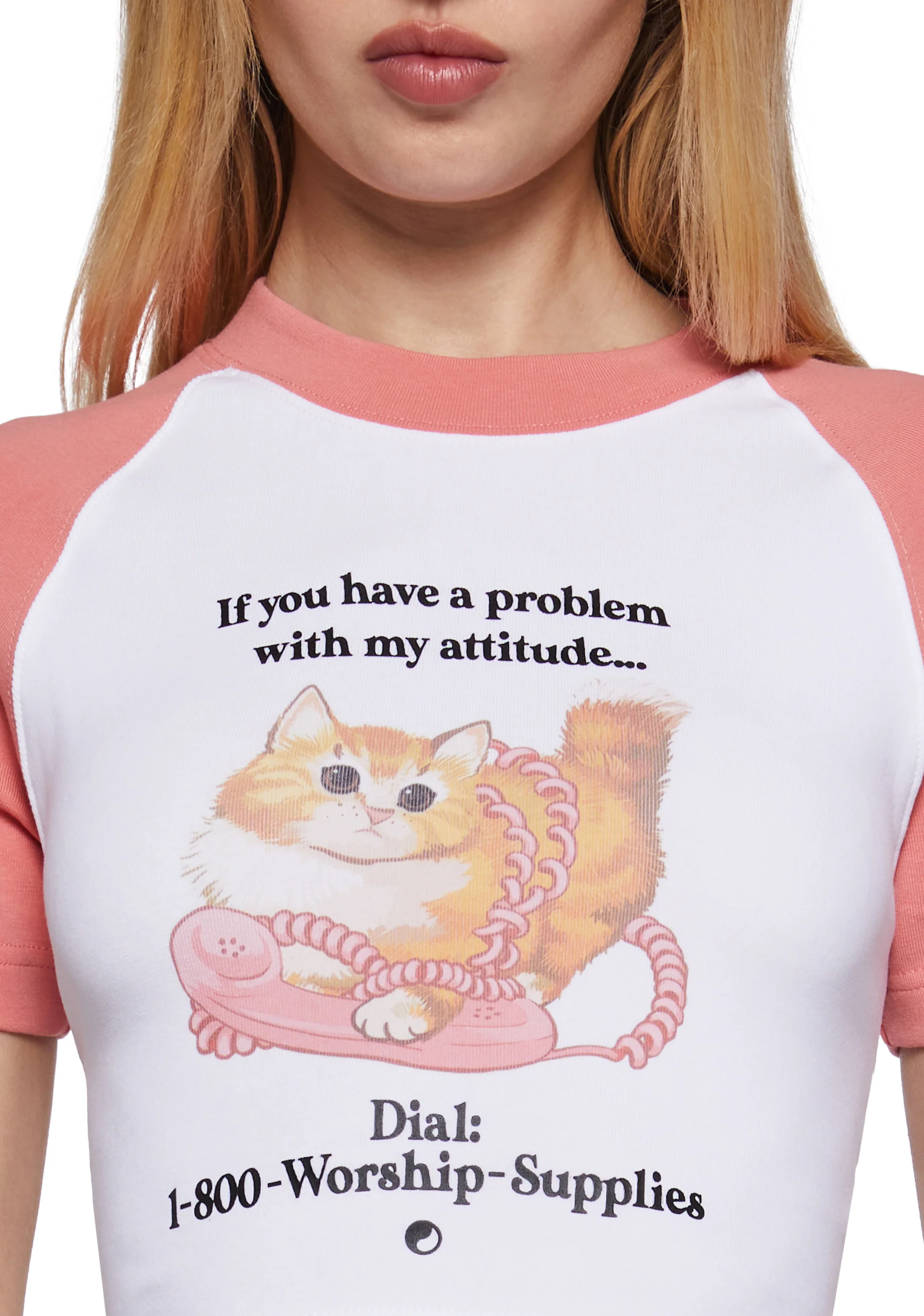 Kitty Kitty Raglan Tee - Image 5