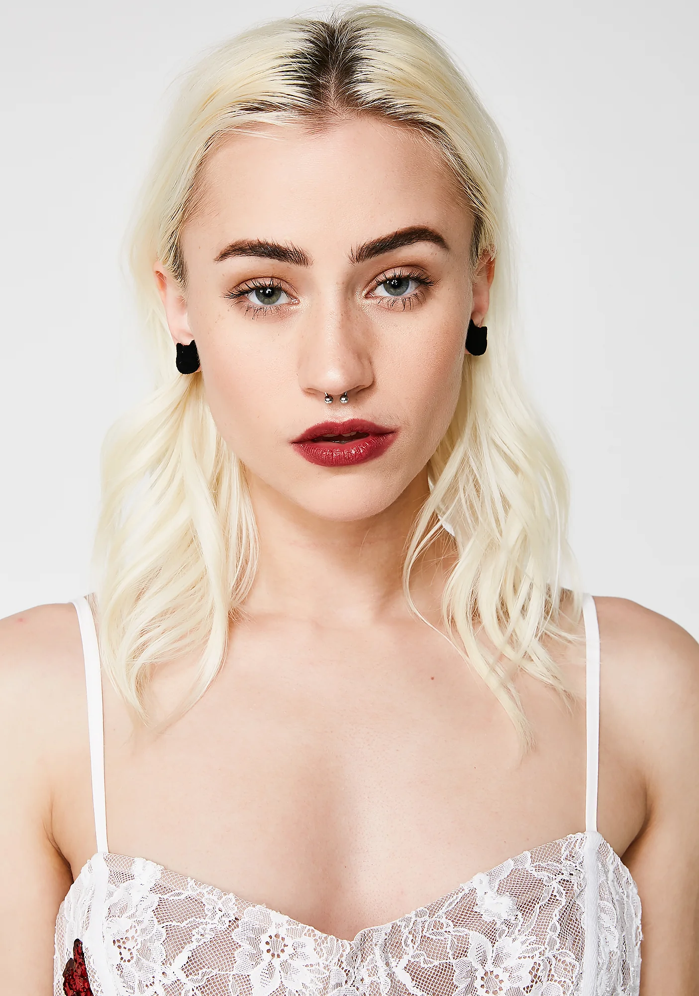 Kitty Stud Earrings - Image 4
