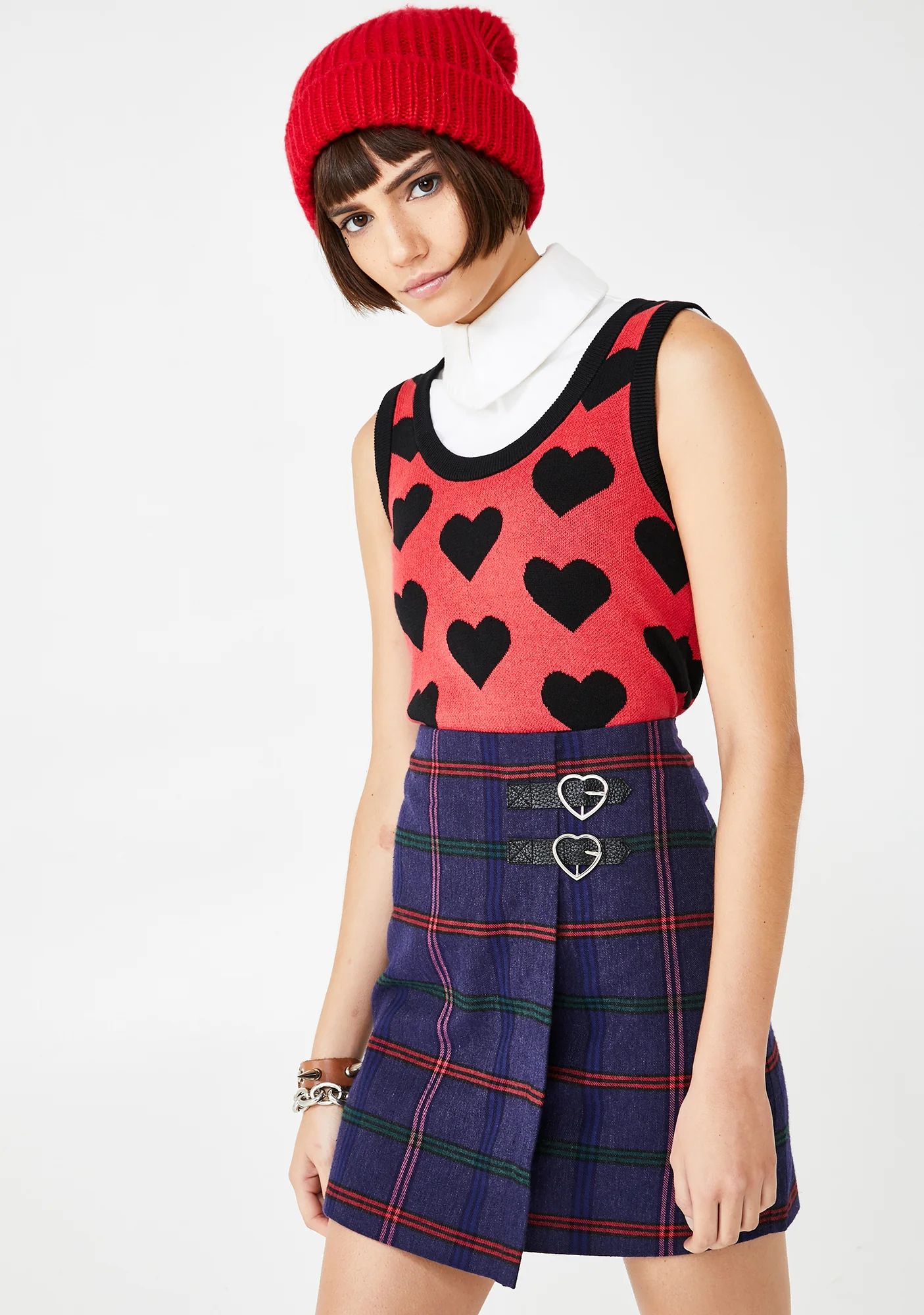 Knit Heart Tank Top - Image 2
