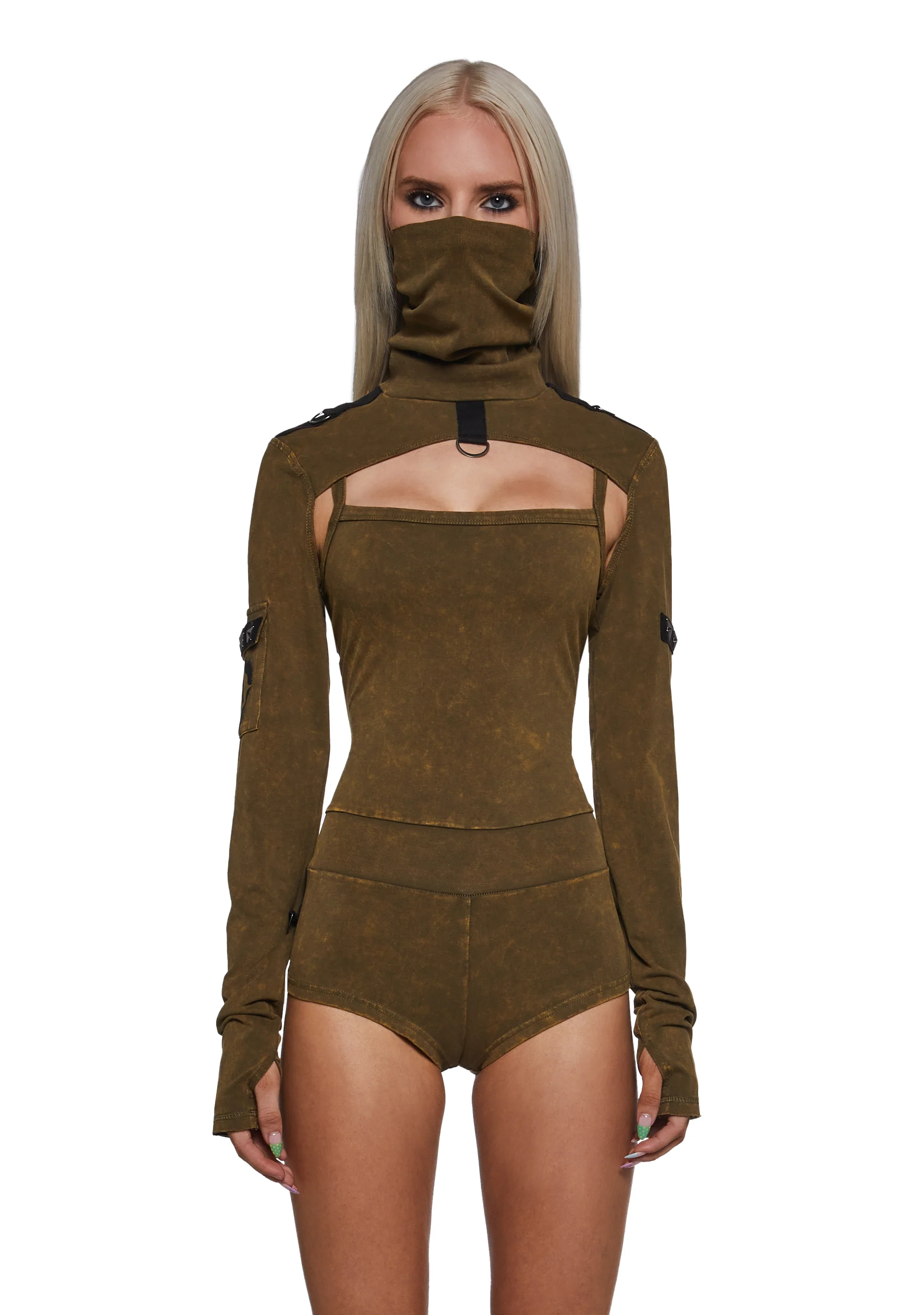 Outro Knit Romper And Shrug Set - Image 9