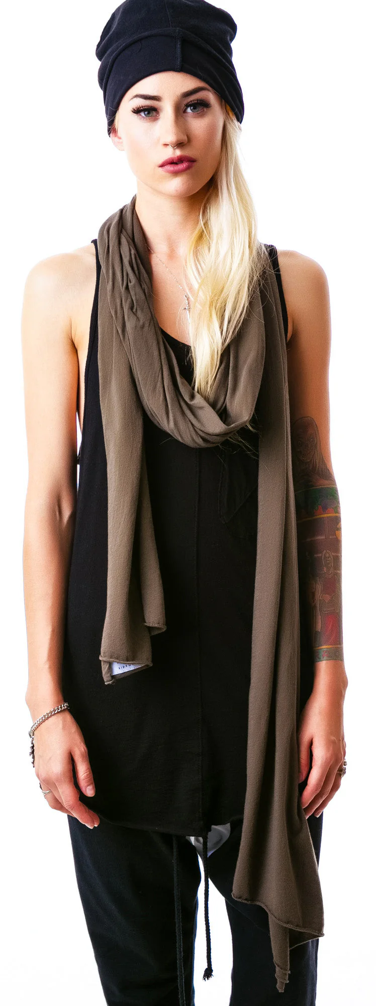 Knomad Scarf - Dark Green - Image 5