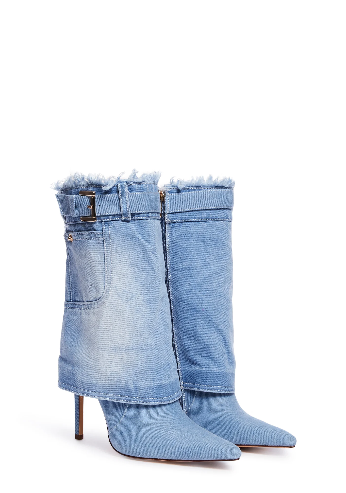 Kourt Denim Boots - Image 3