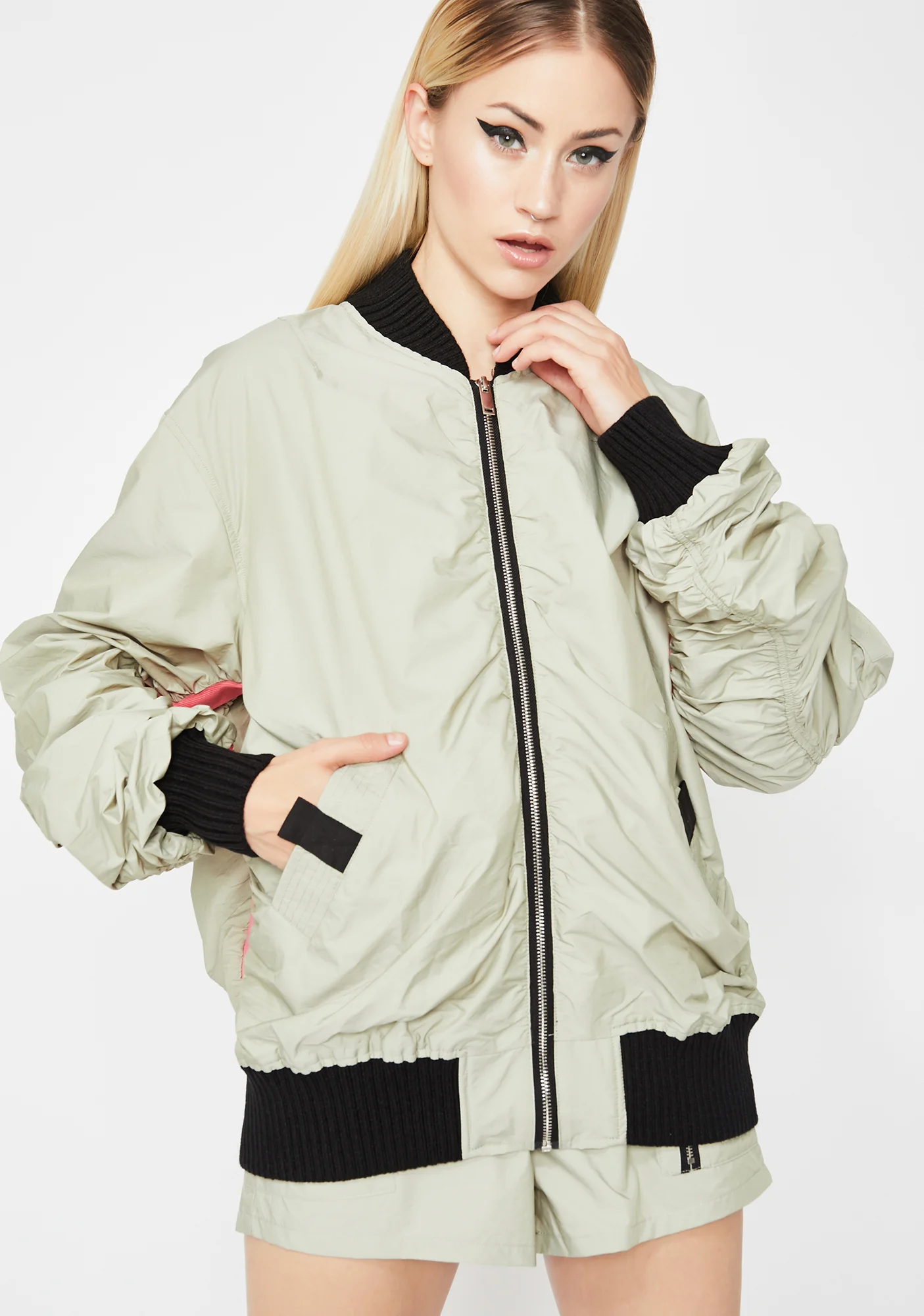 Kush Fly Gurl Bomber Jacket - Image 2