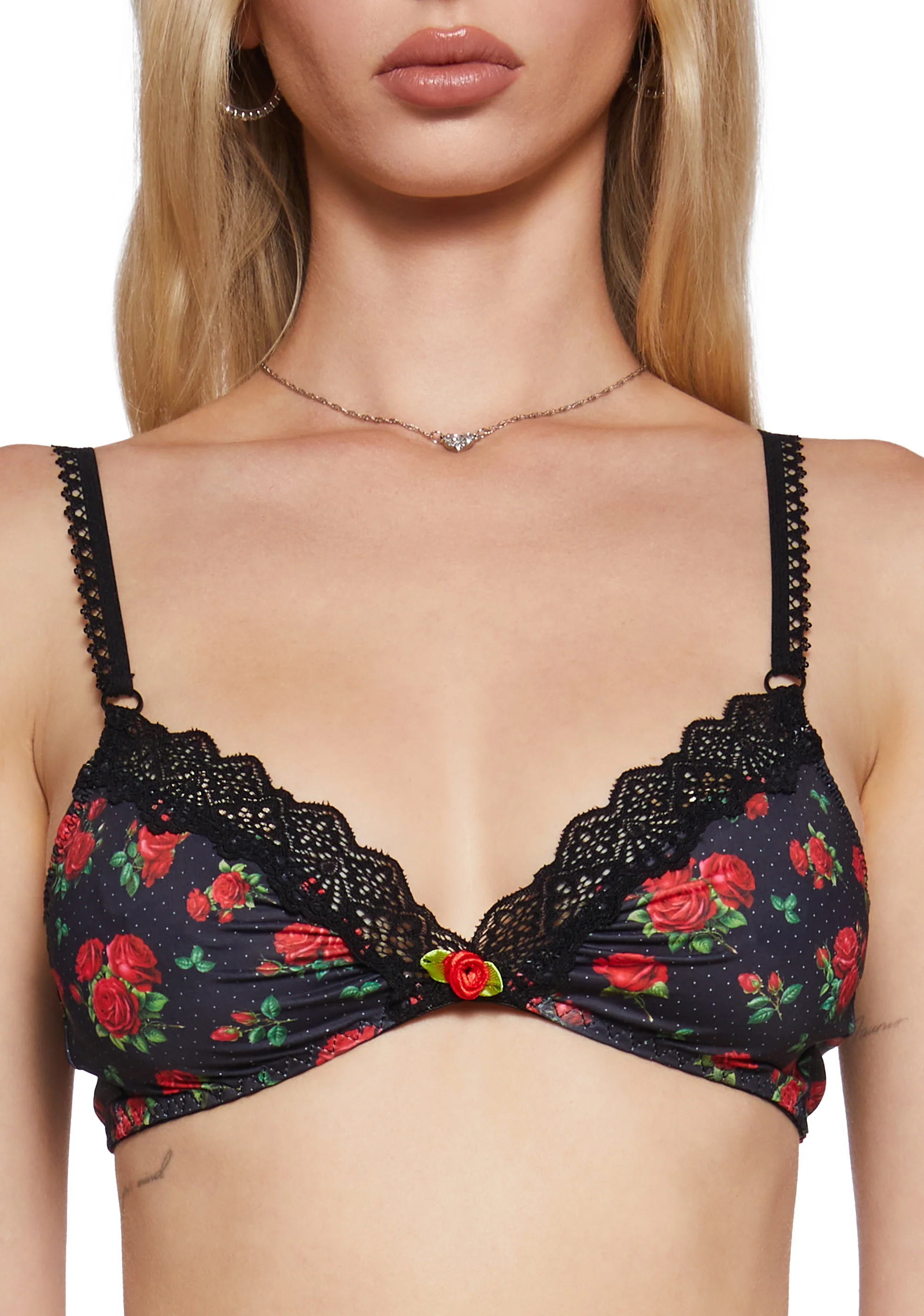 La Bella Vita Satin Bra - Image 5