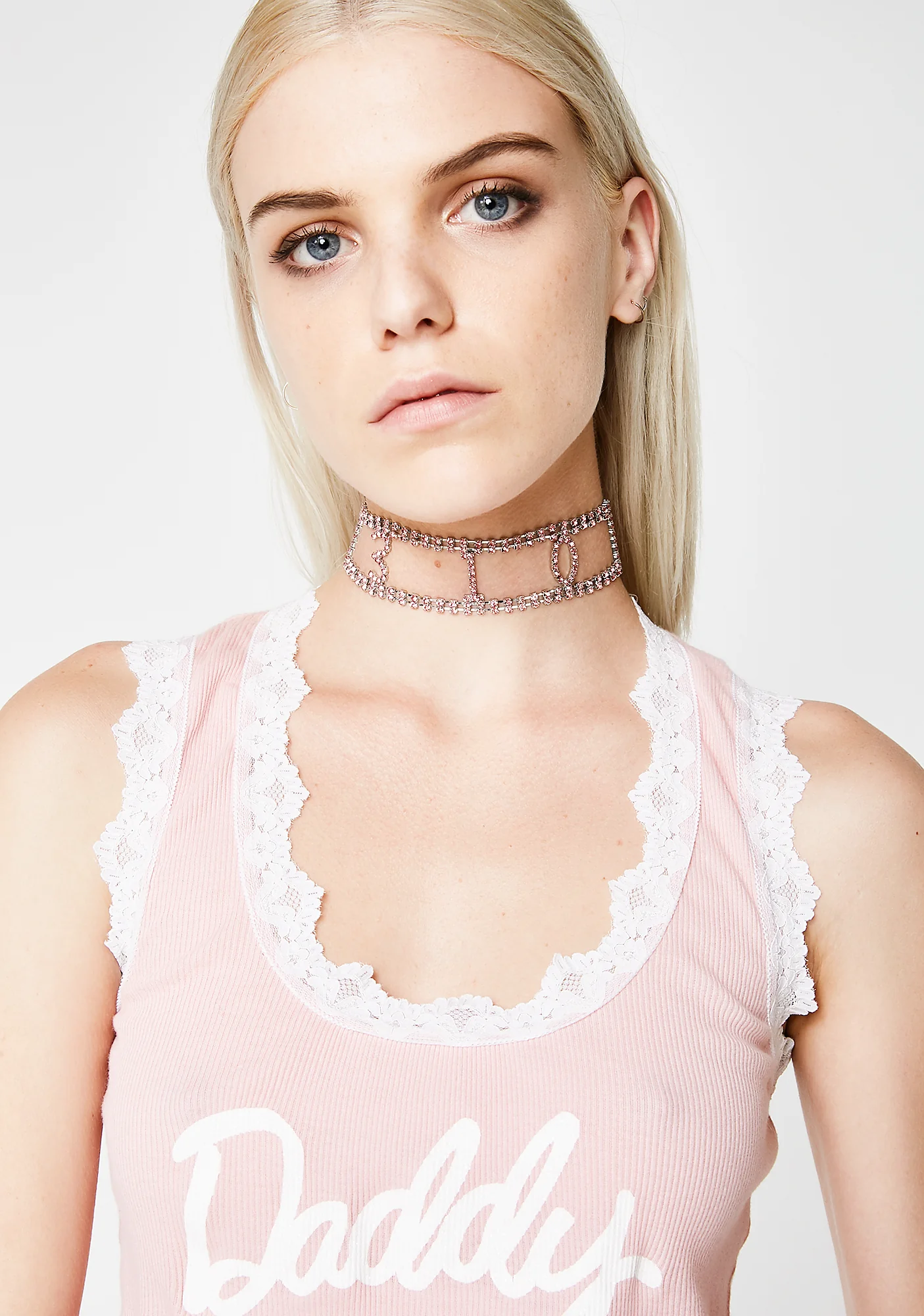 LA Livin' Crystal Choker - Image 4