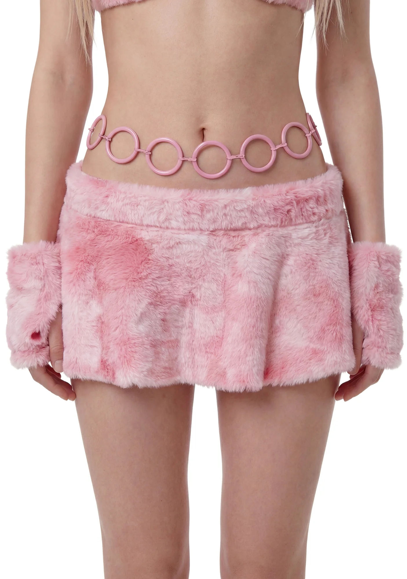 Labubu Furry Lingerie - Pink - Image 5