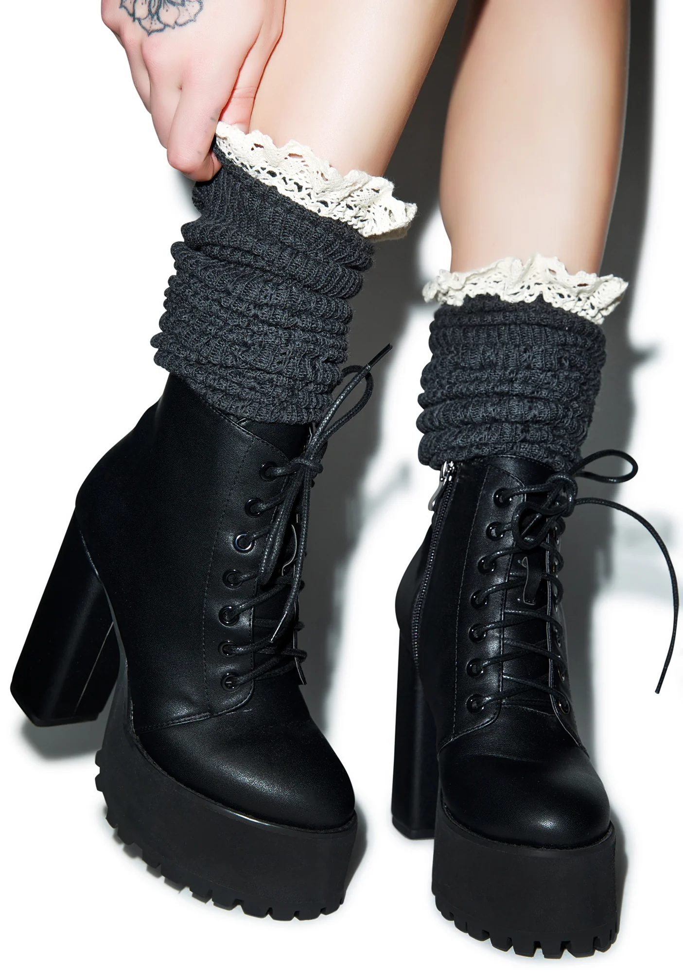 Lace For Days Legwarmers - Image 8