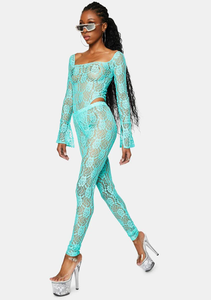 Lace Me Up Pants Set - Image 2