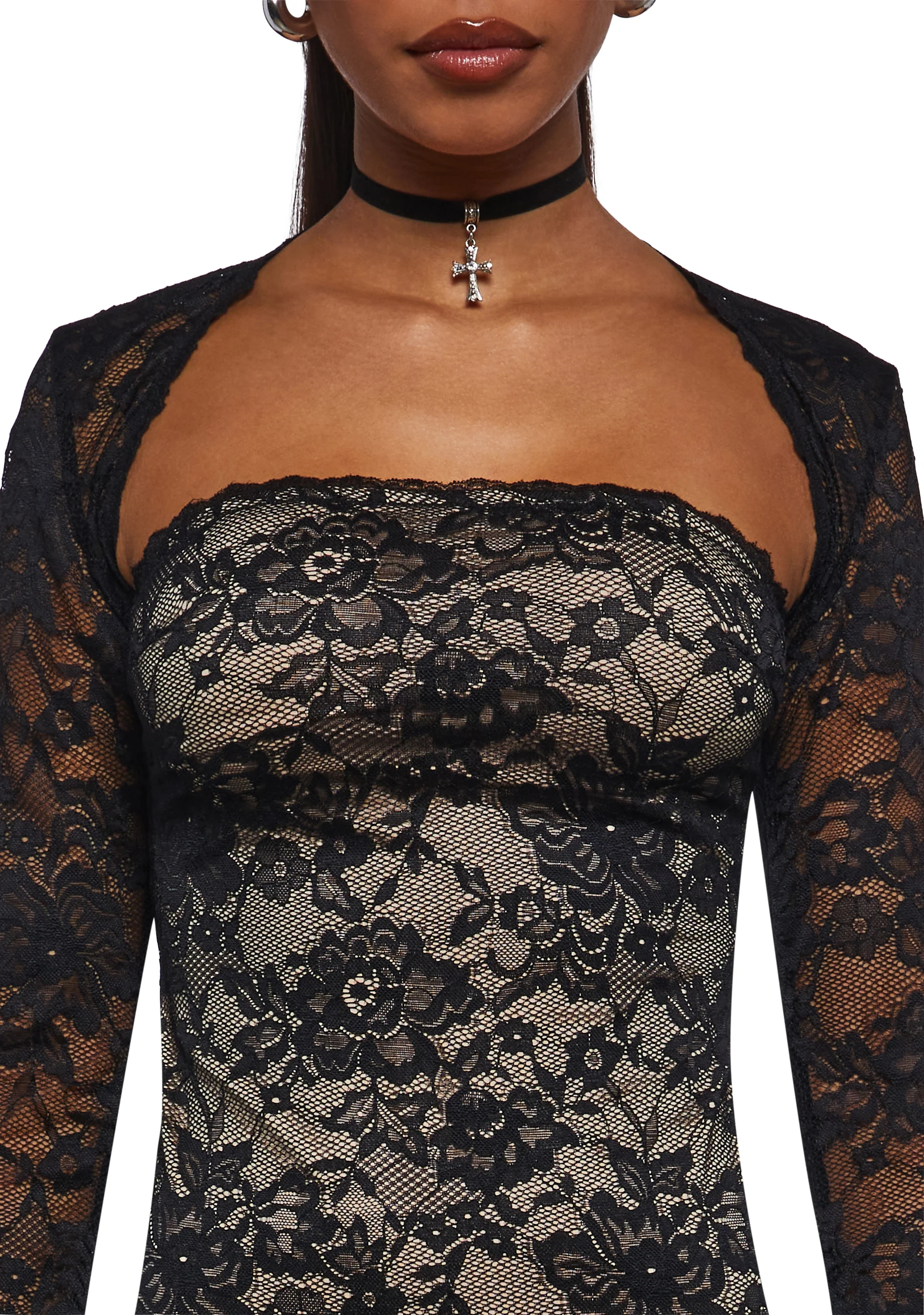 Talented Me Tube Top And Shrug Set - Image 5
