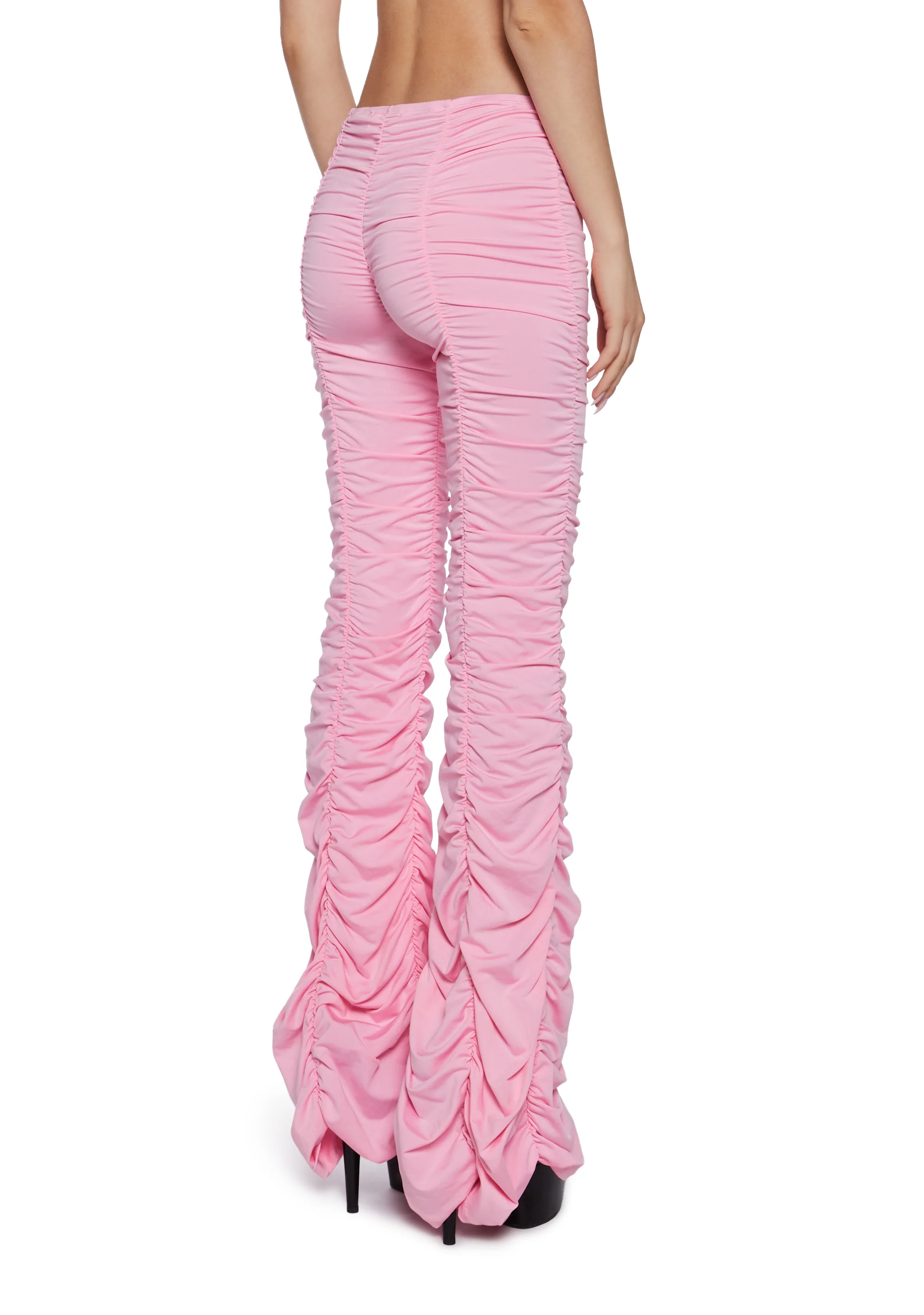 Lasso Babe Flare Pants - Pink - Image 4