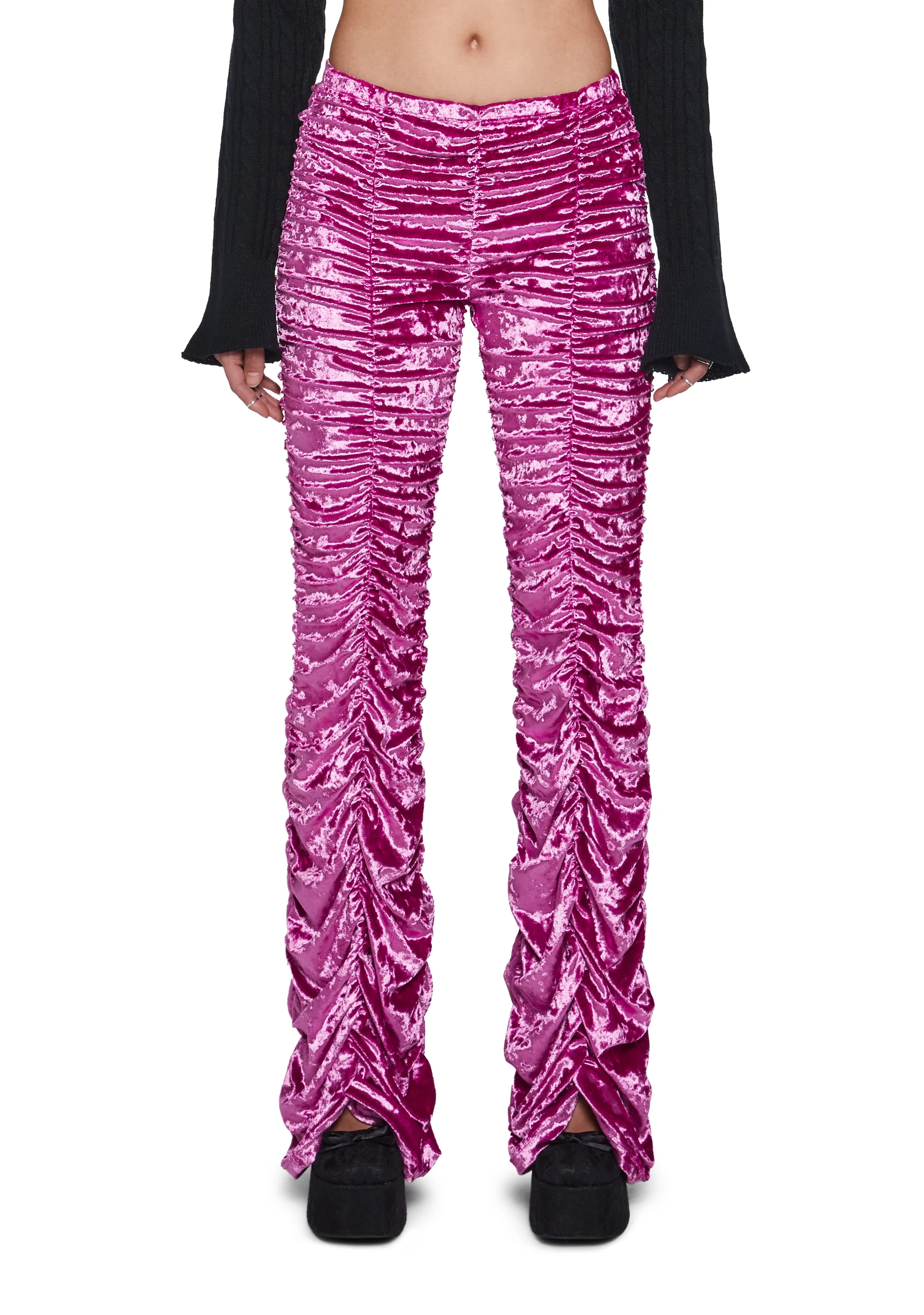 Lasso Babe Flare Pants - Velour - Image 3