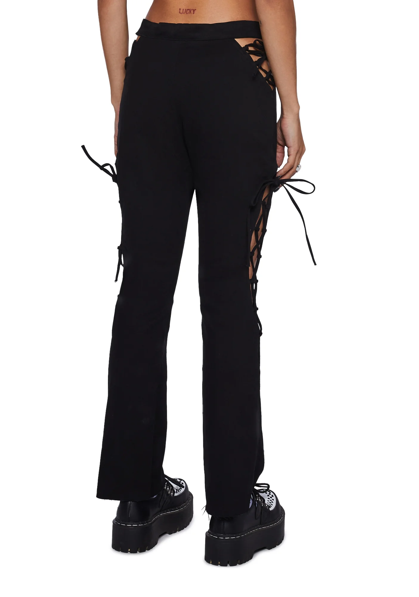 Lauren Lace-Up Pants - Image 4