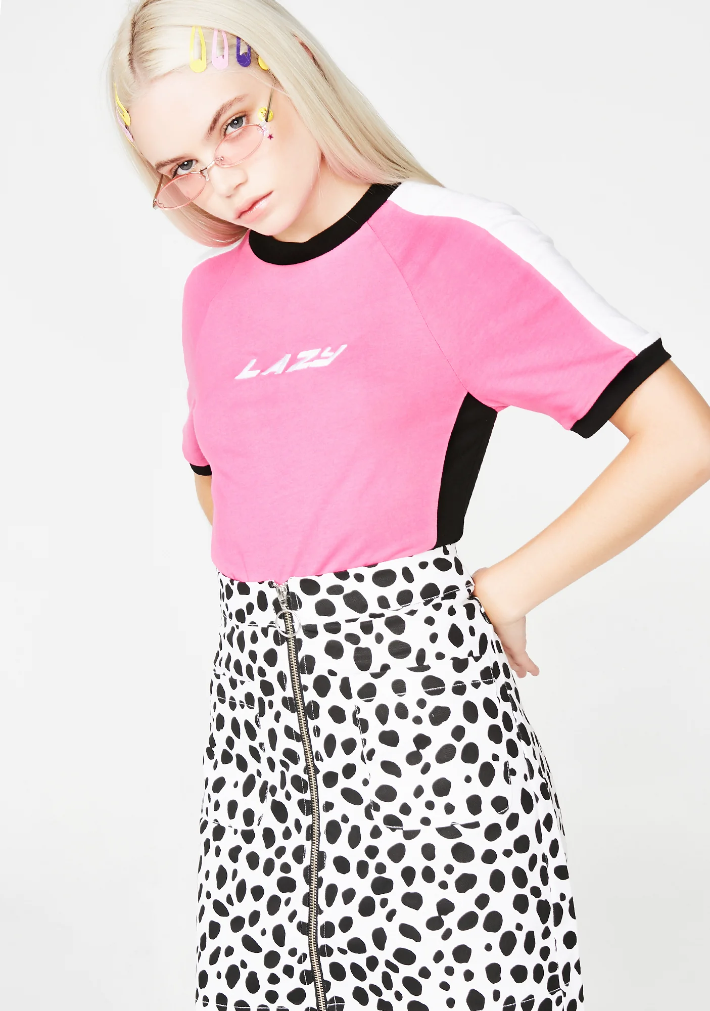 Lazy Sports Ringer Tee - Image 2
