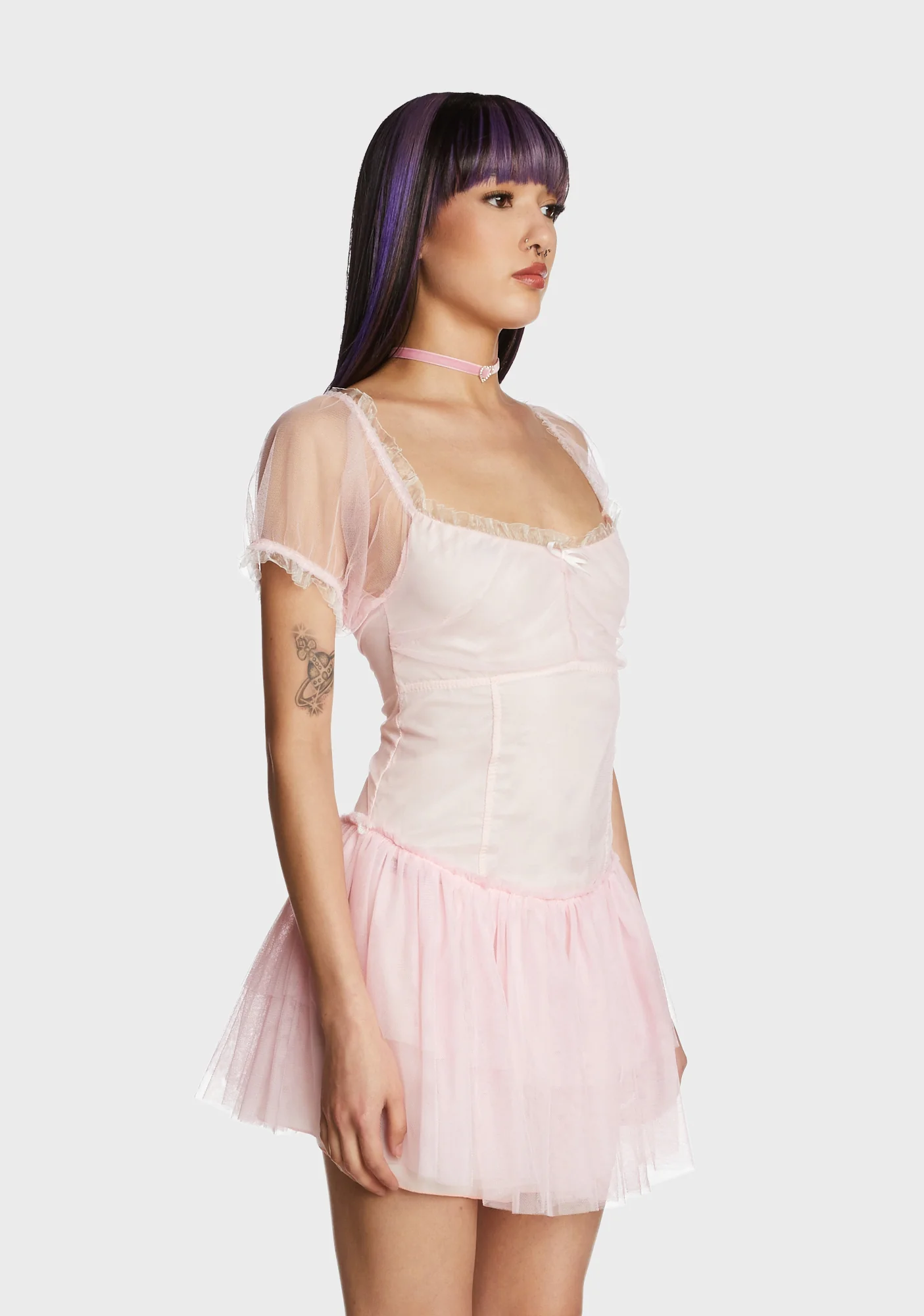 Leaps N' Bounds Mini Dress - Pink - Image 3