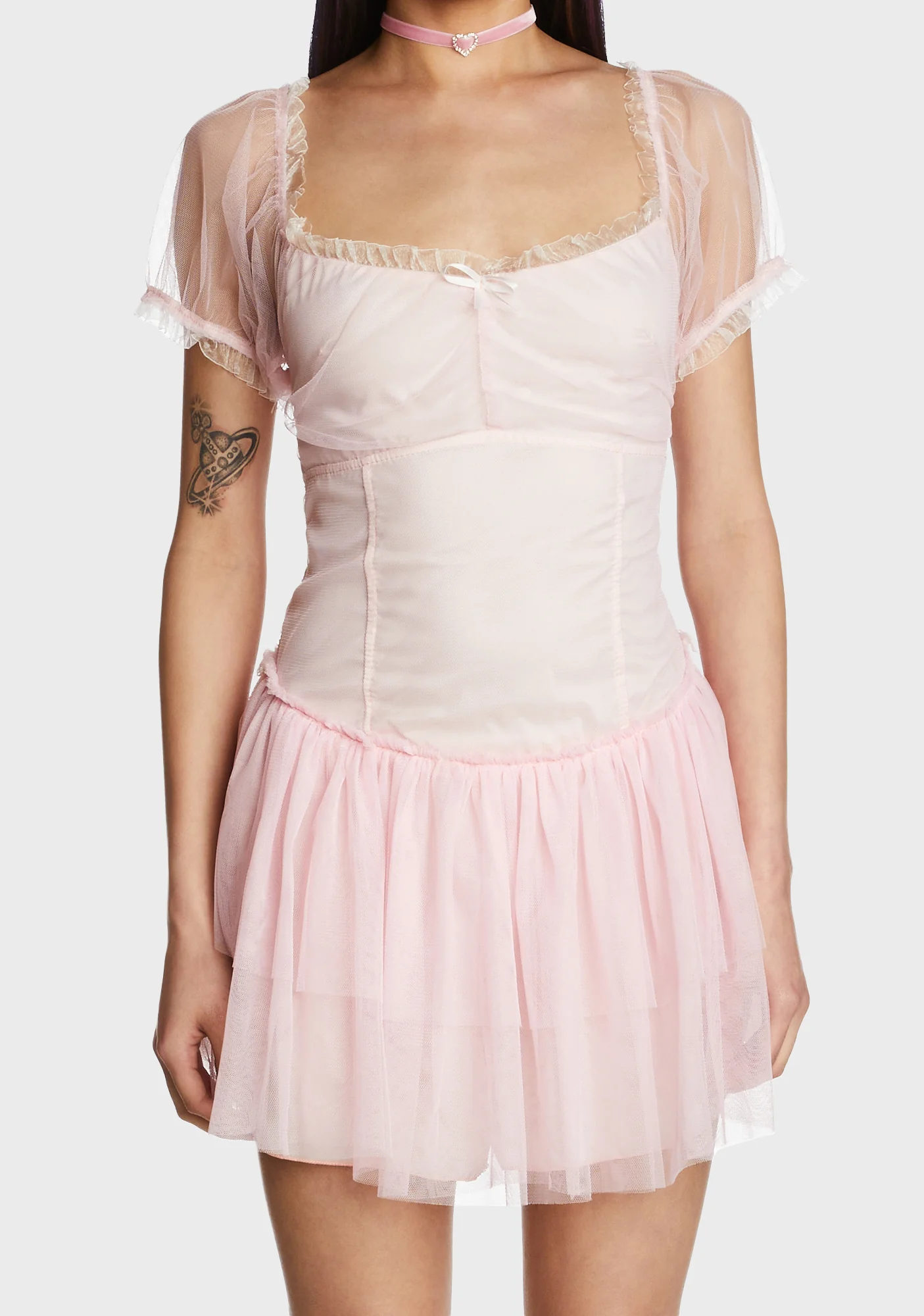 Leaps N' Bounds Mini Dress - Pink - Image 5