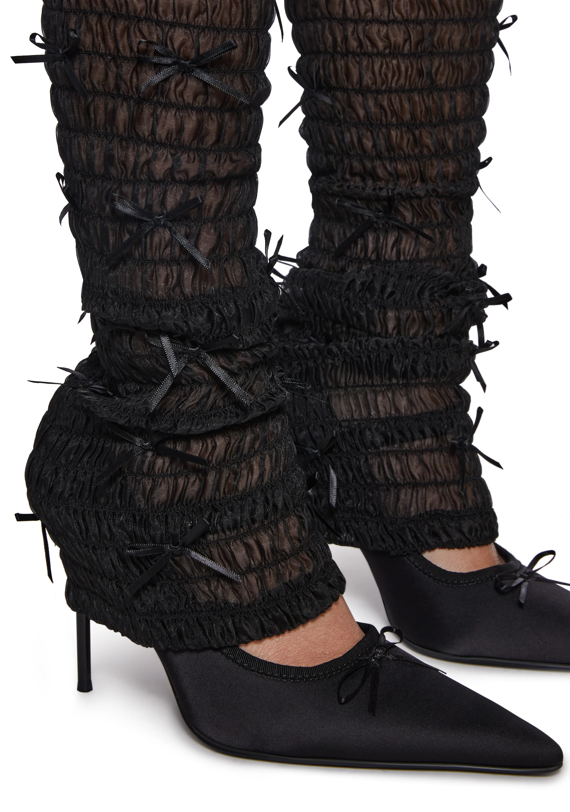 Just Like Me Leg Warmer Pumps - Image 2