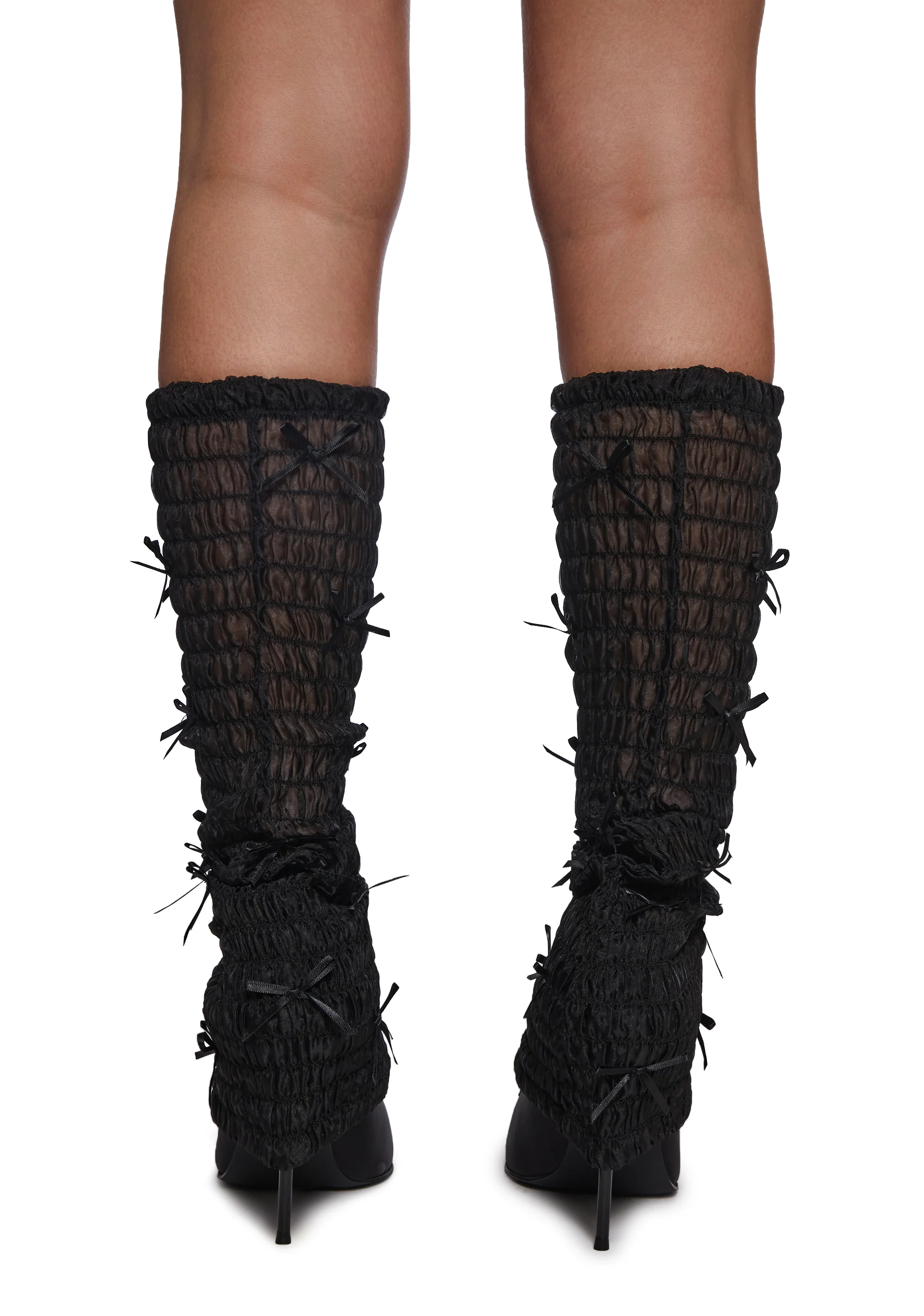 Just Like Me Leg Warmer Pumps - Image 4