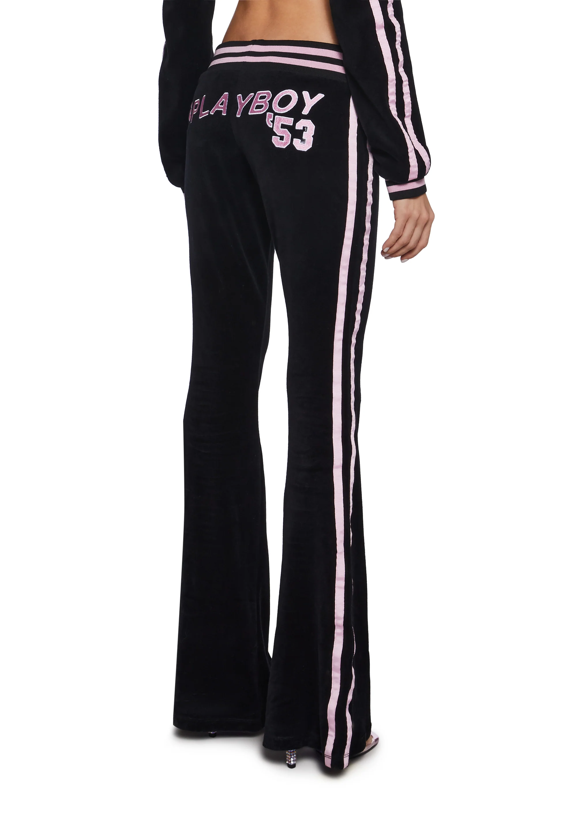 Leisurely Yours Velour Track Pants - Image 4