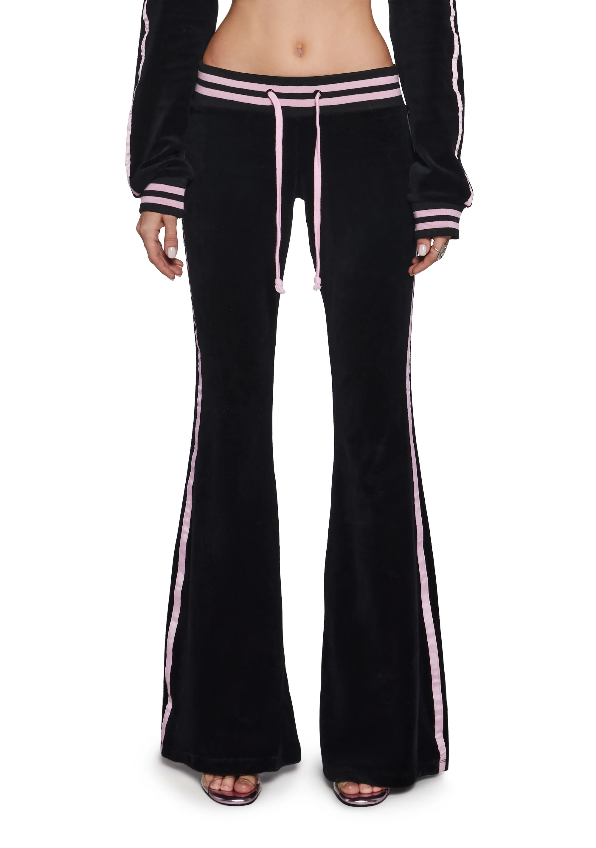 Leisurely Yours Velour Track Pants - Image 5