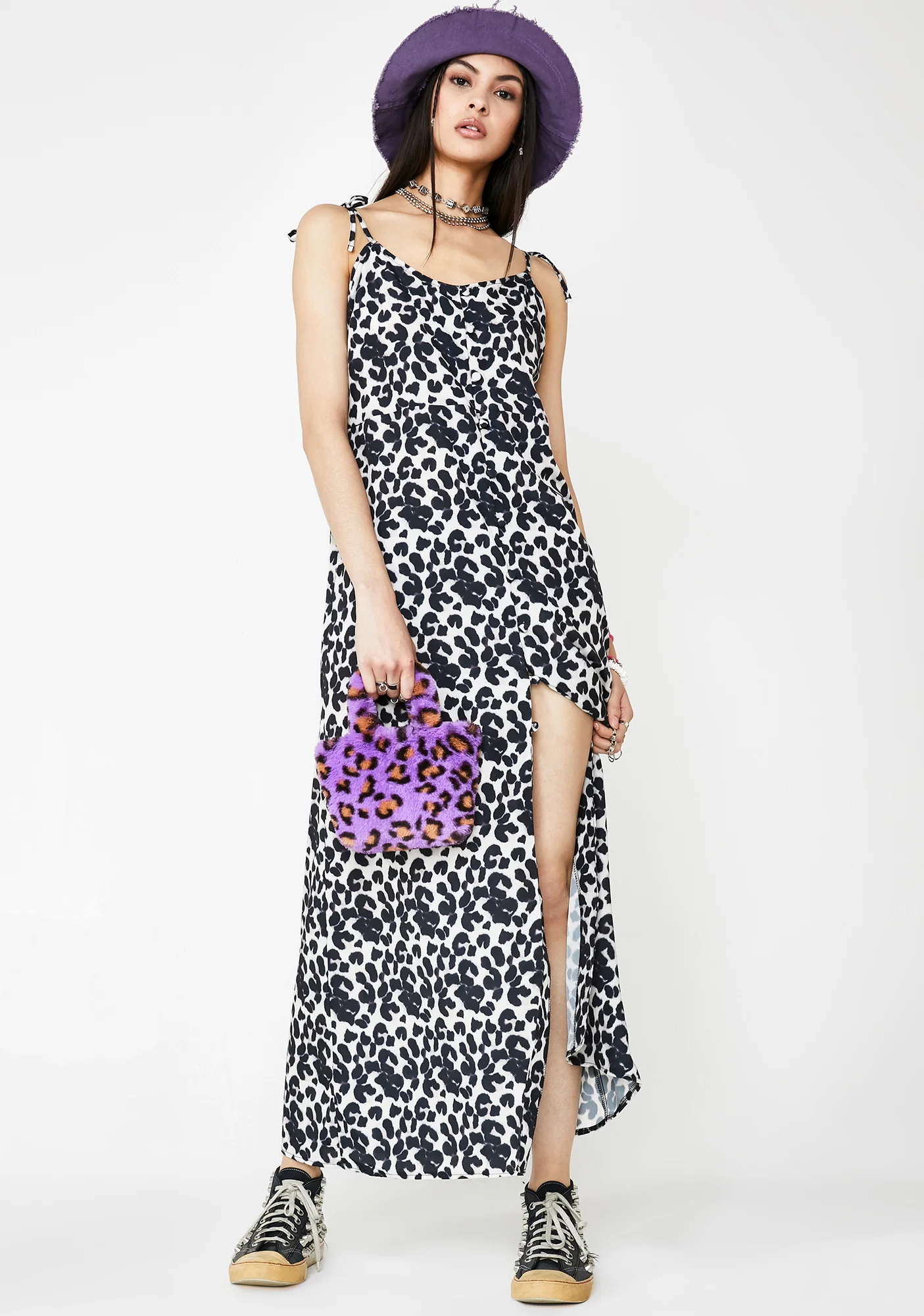 Leopard Print Cami Dress - Image 2