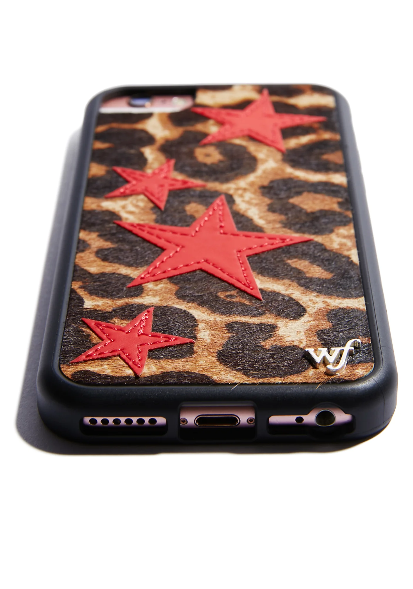 Leopard Red Stars iPhone Case - Image 4