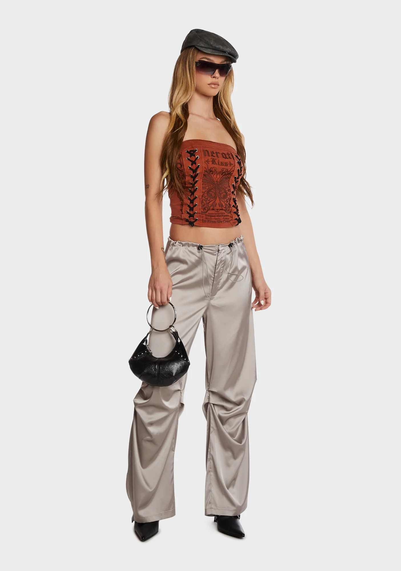Let Me Be Wide Leg Pants - Image 5