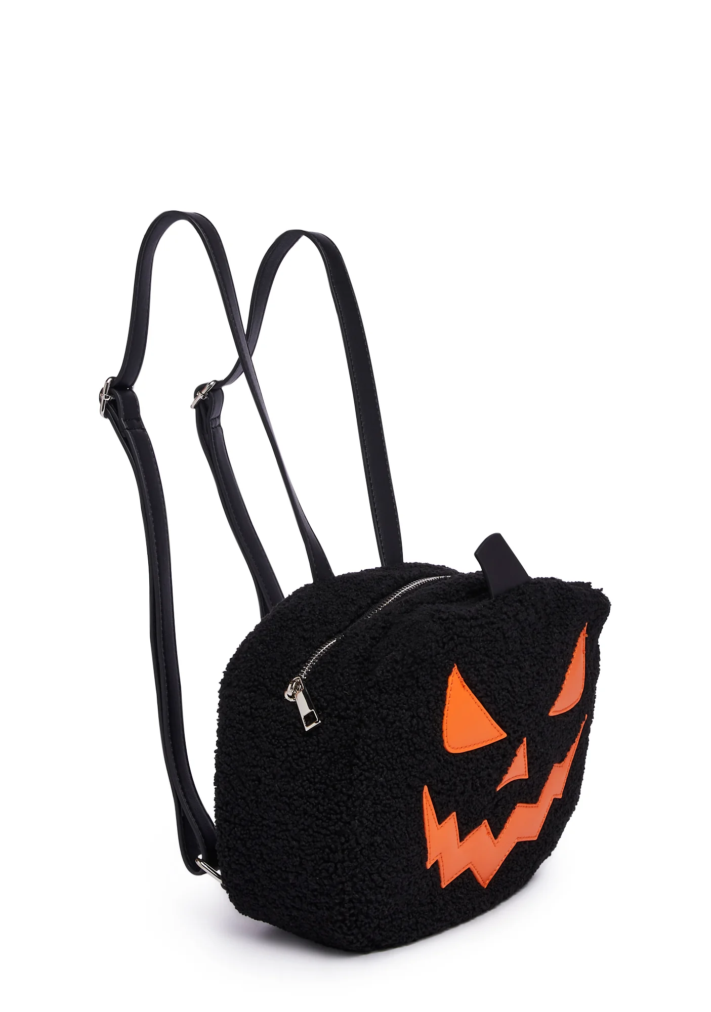 Let's Get Lit Pumpkin Backpack - Black - Image 3