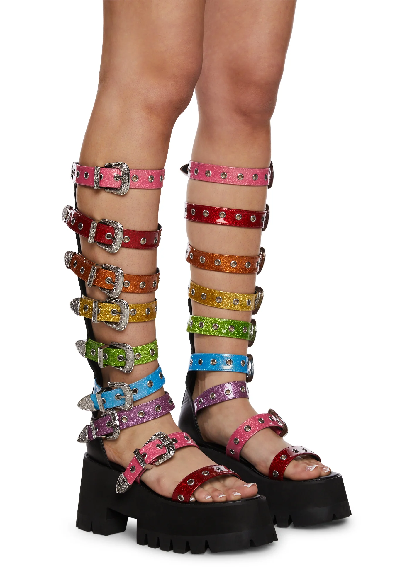 Let's Kiki Platform Sandals - Image 3