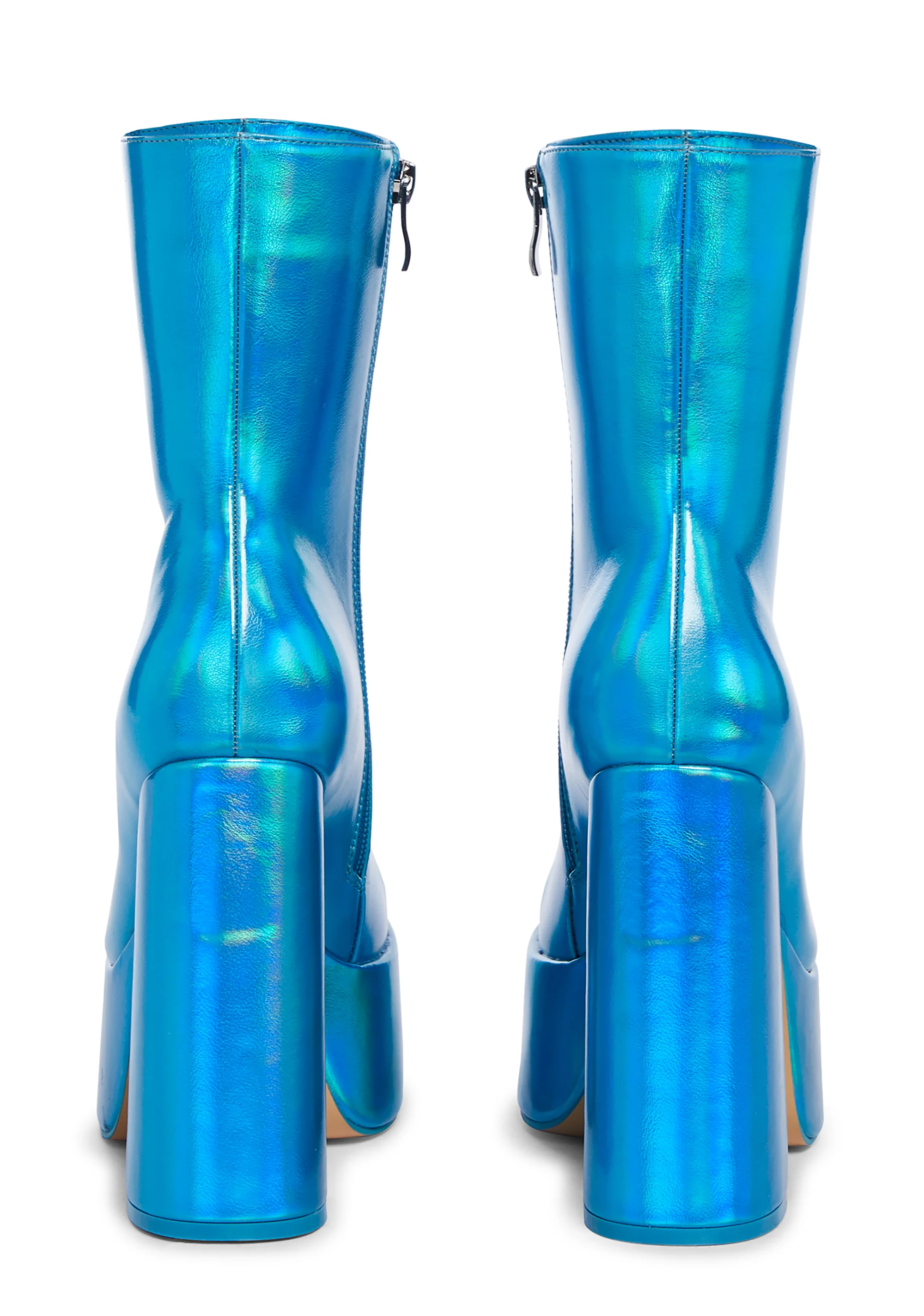 Lexus Platform Boots -Blue - Image 4