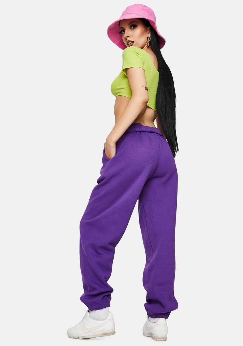 LH 2013 Grape Sweatpants - Image 4