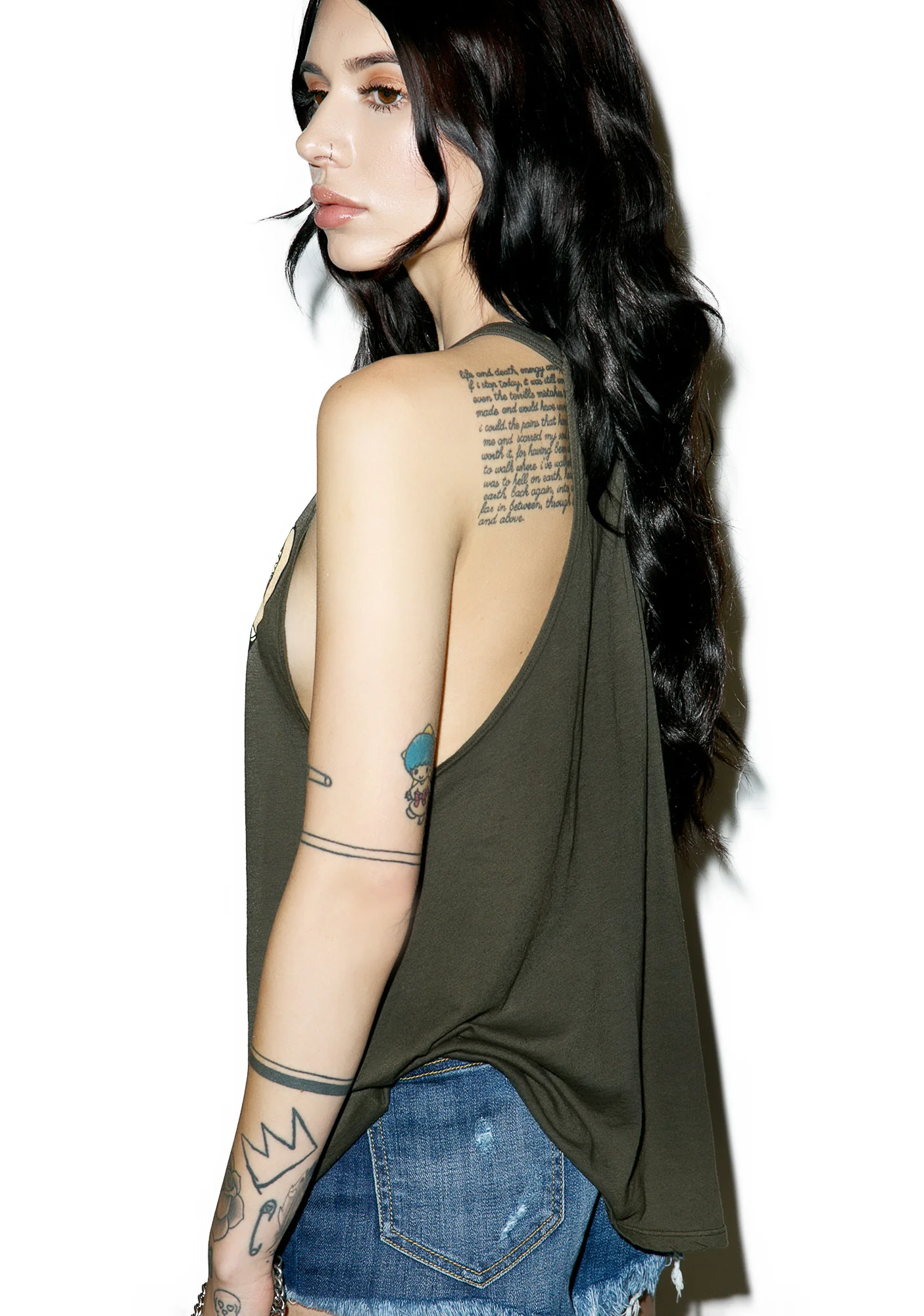 Libby Retro Peace Tank Top - Image 5