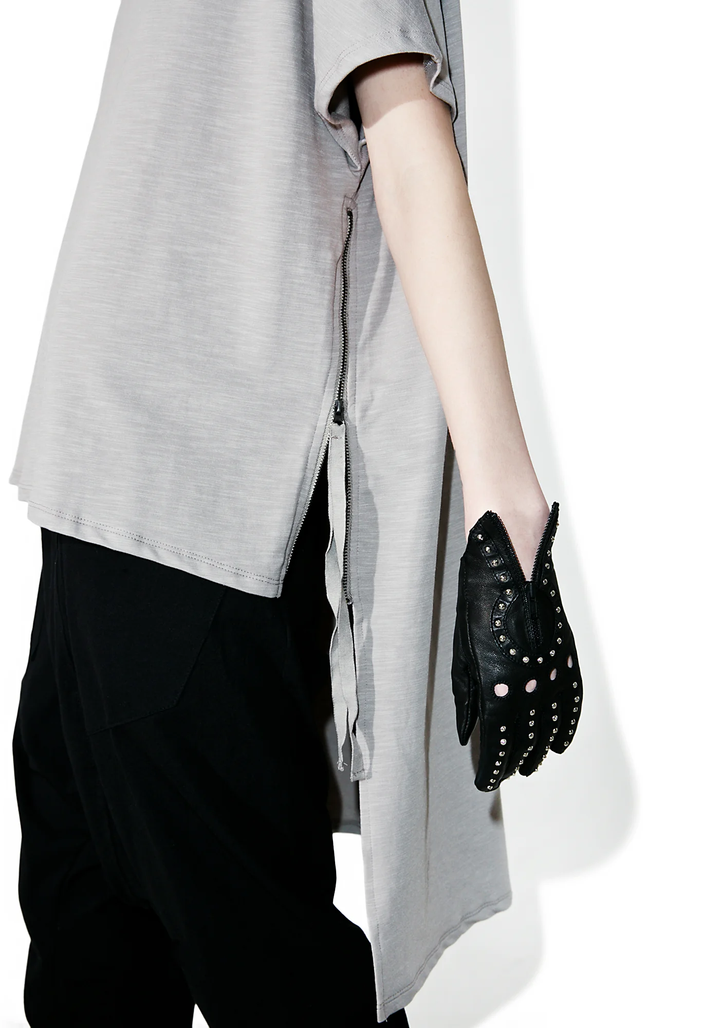 Lick Shots Side Zipper Top - Image 2