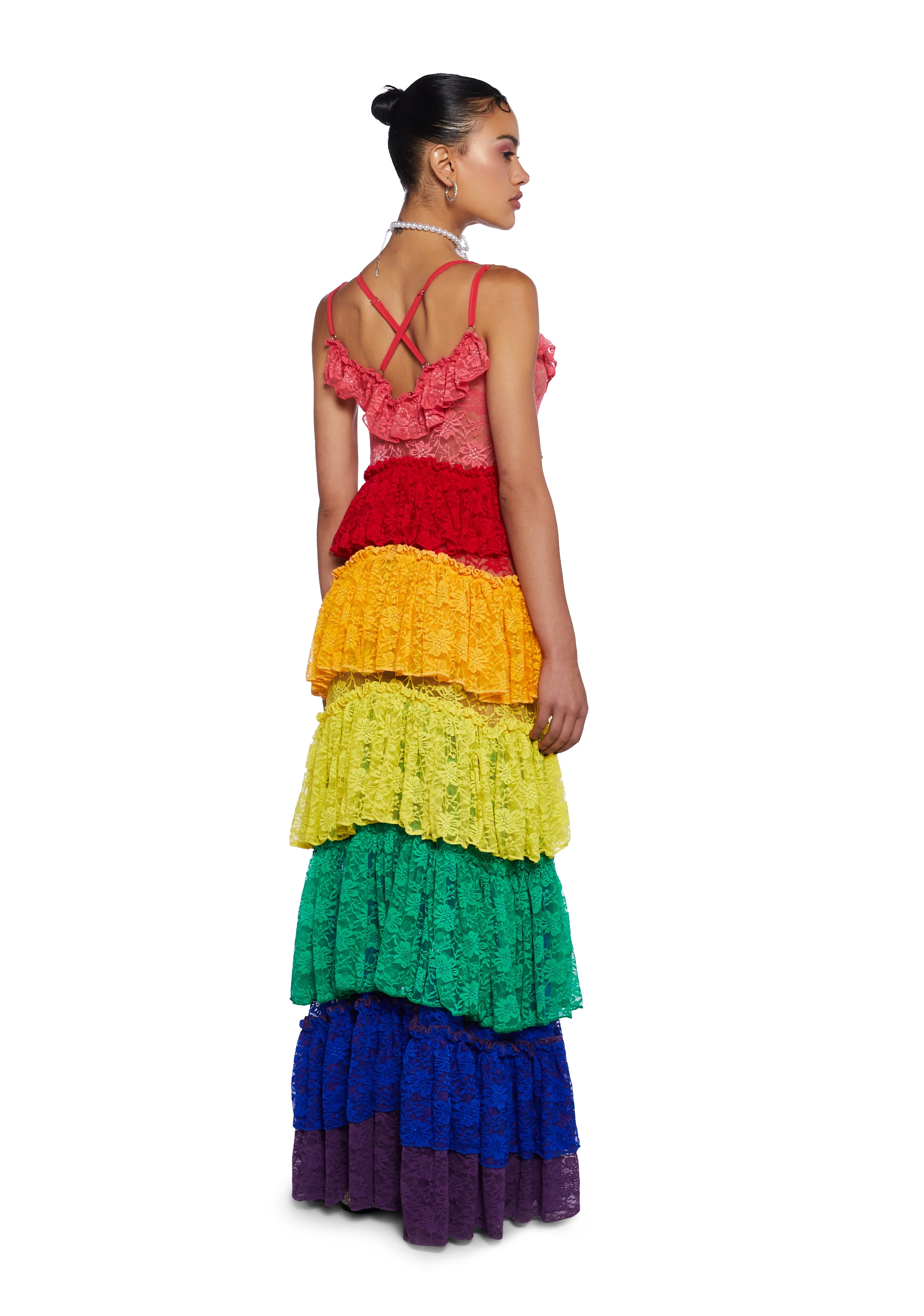 Life Is A Flower Maxi Dress - Image 3