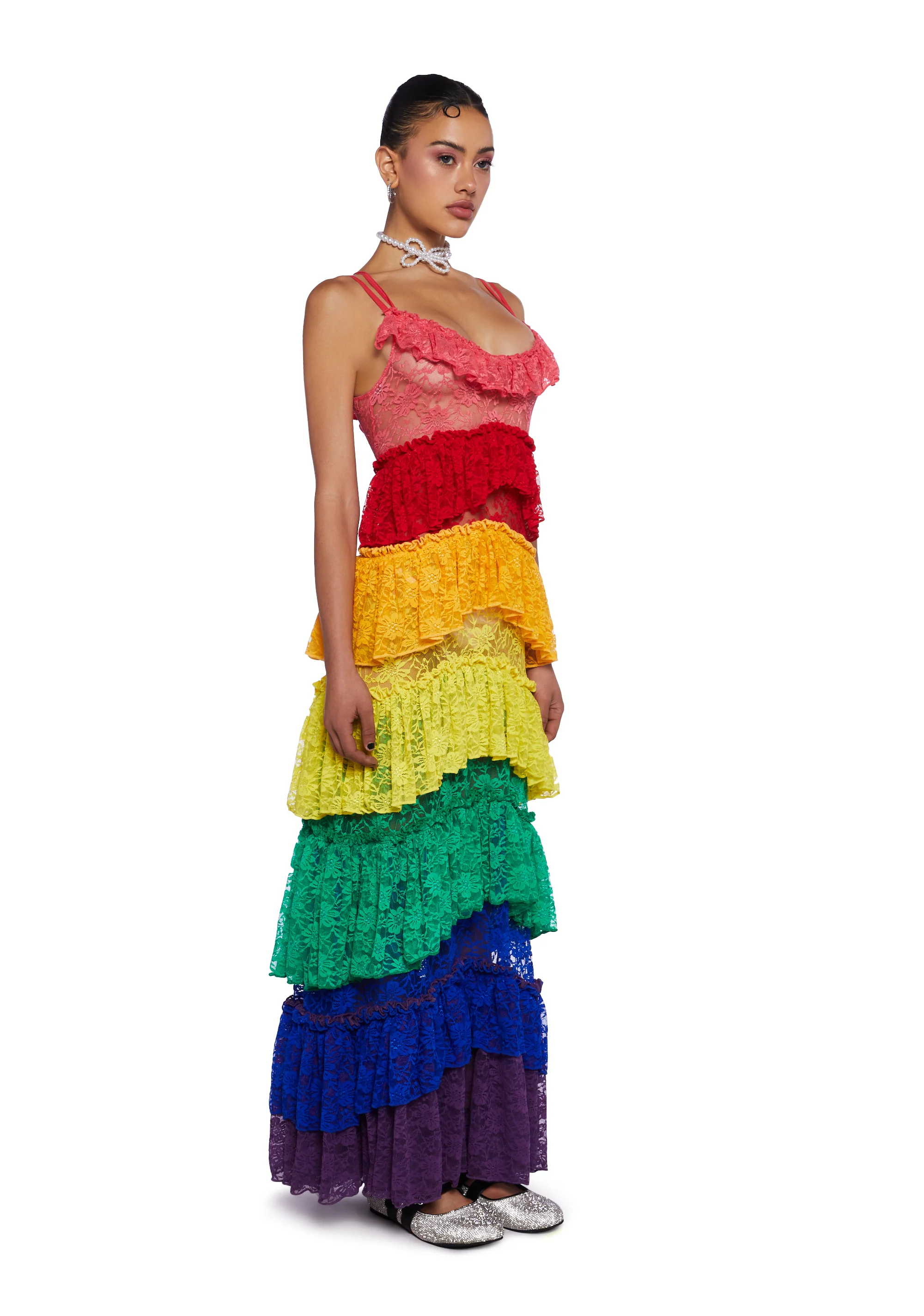 Life Is A Flower Maxi Dress - Image 4