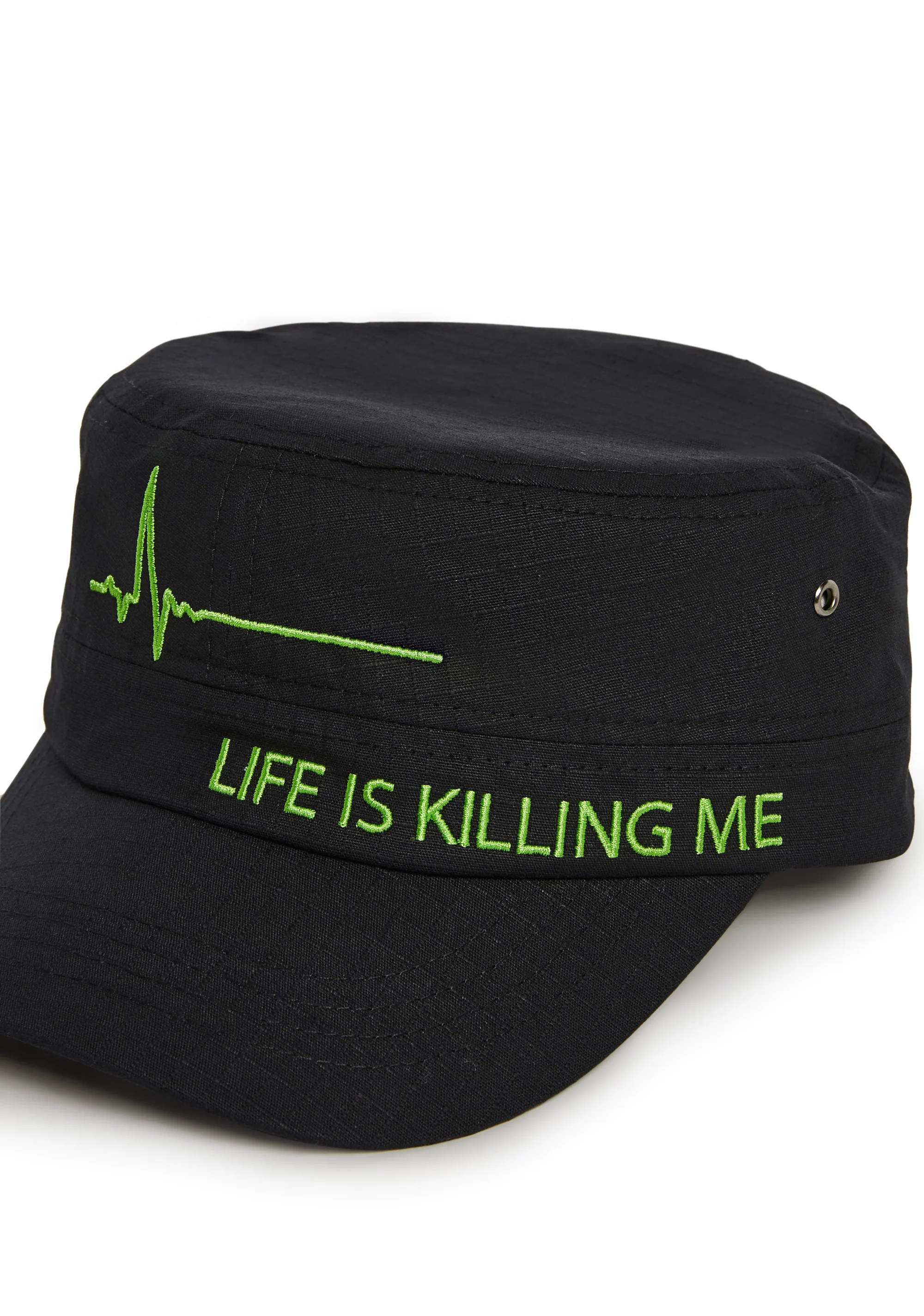 Life Is Killing Me Military Rip Stop Cap - Image 5